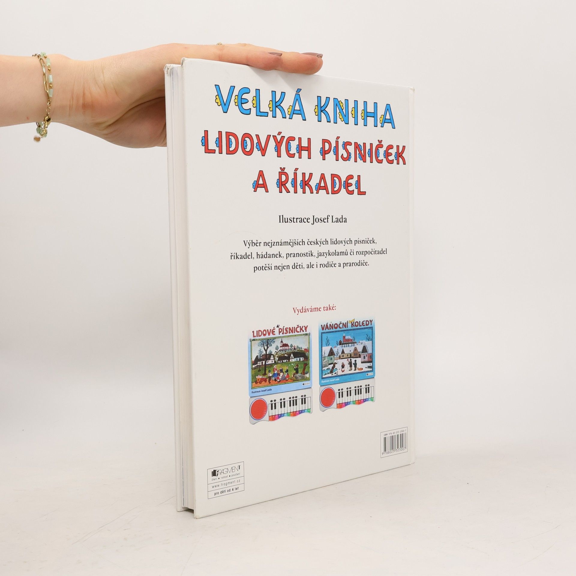 Josef Lada Velká kniha lidových písniček a říkadel