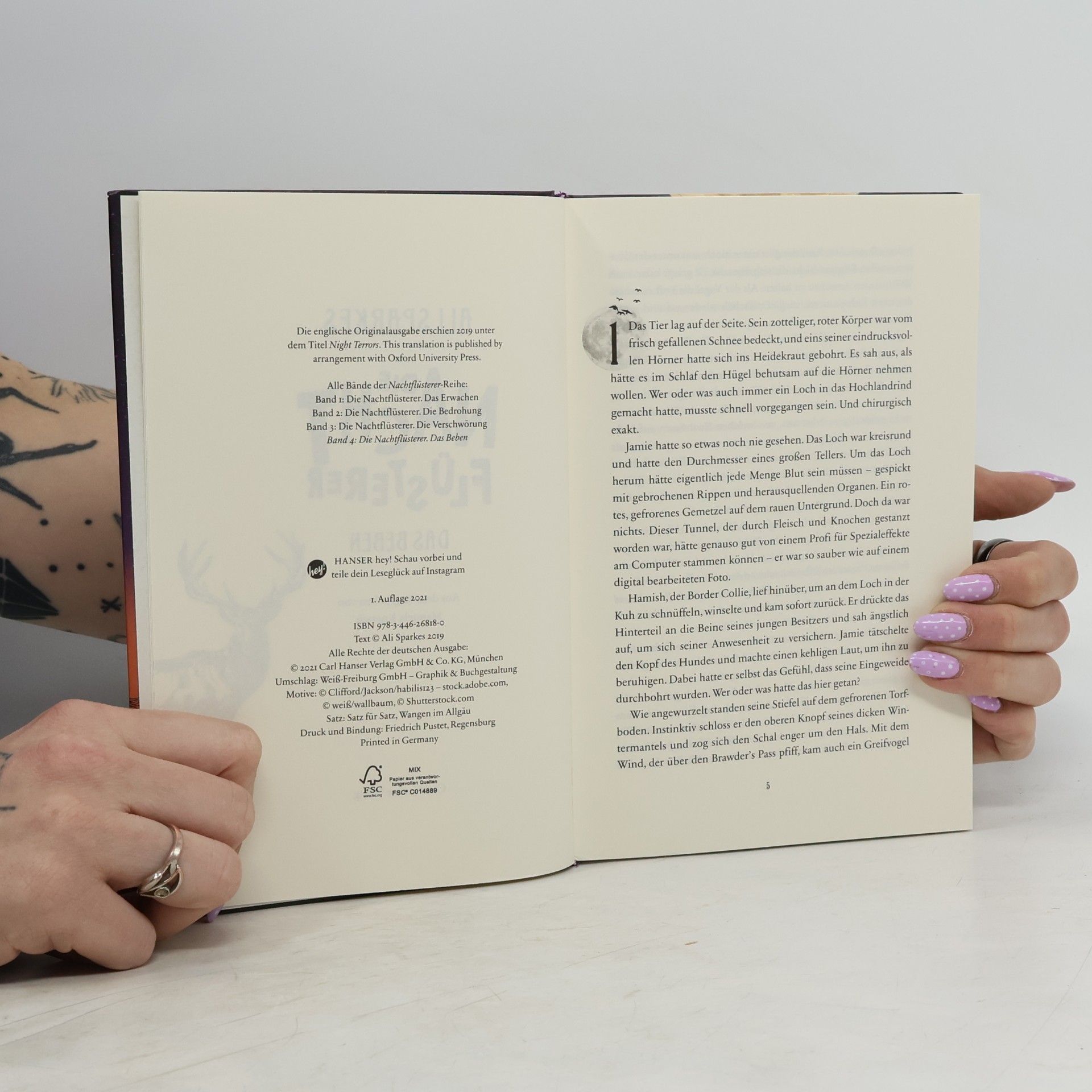 Ali Sparkes Die Nachtflüsterer - Das Beben