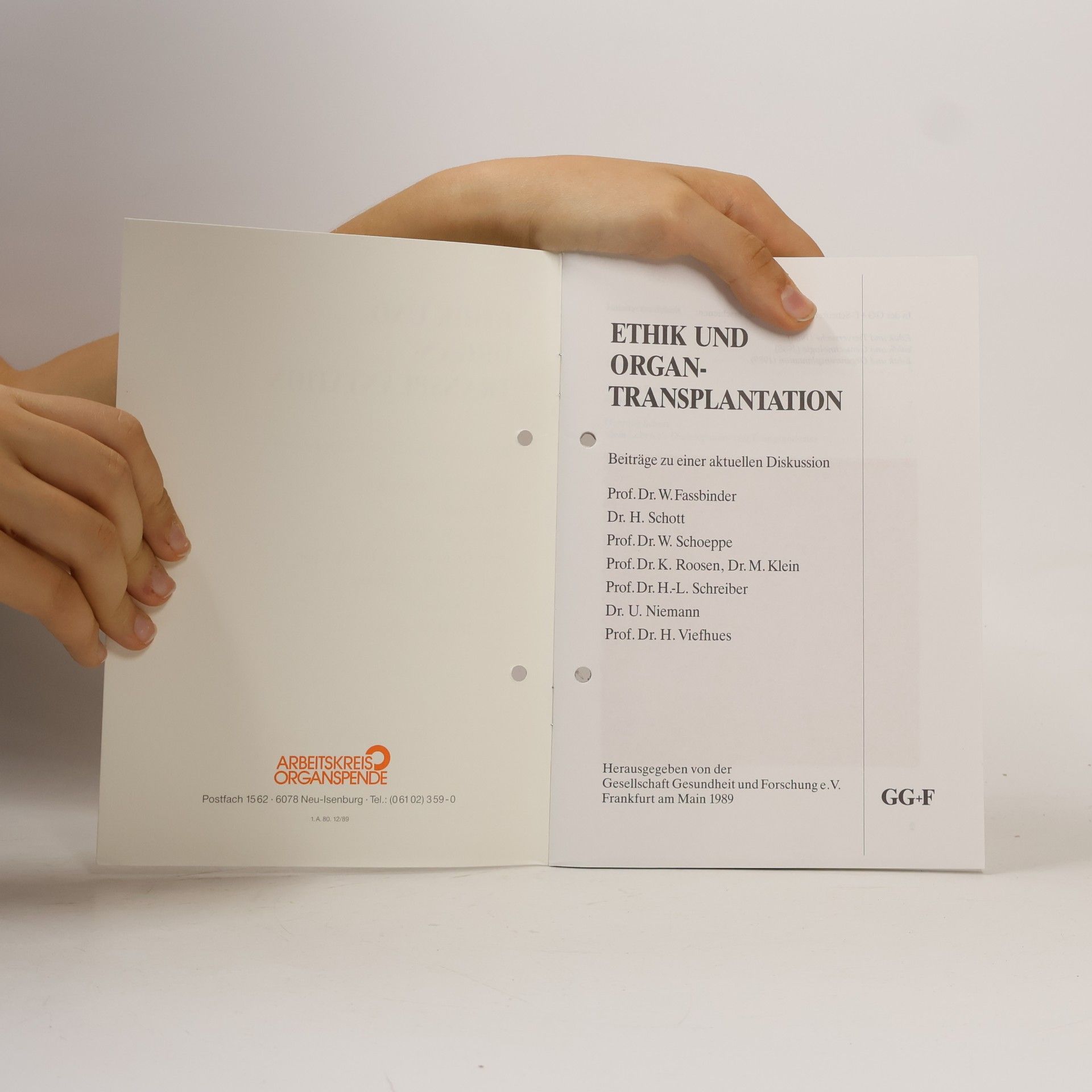 kolektiv Ethik und Organtransplantation