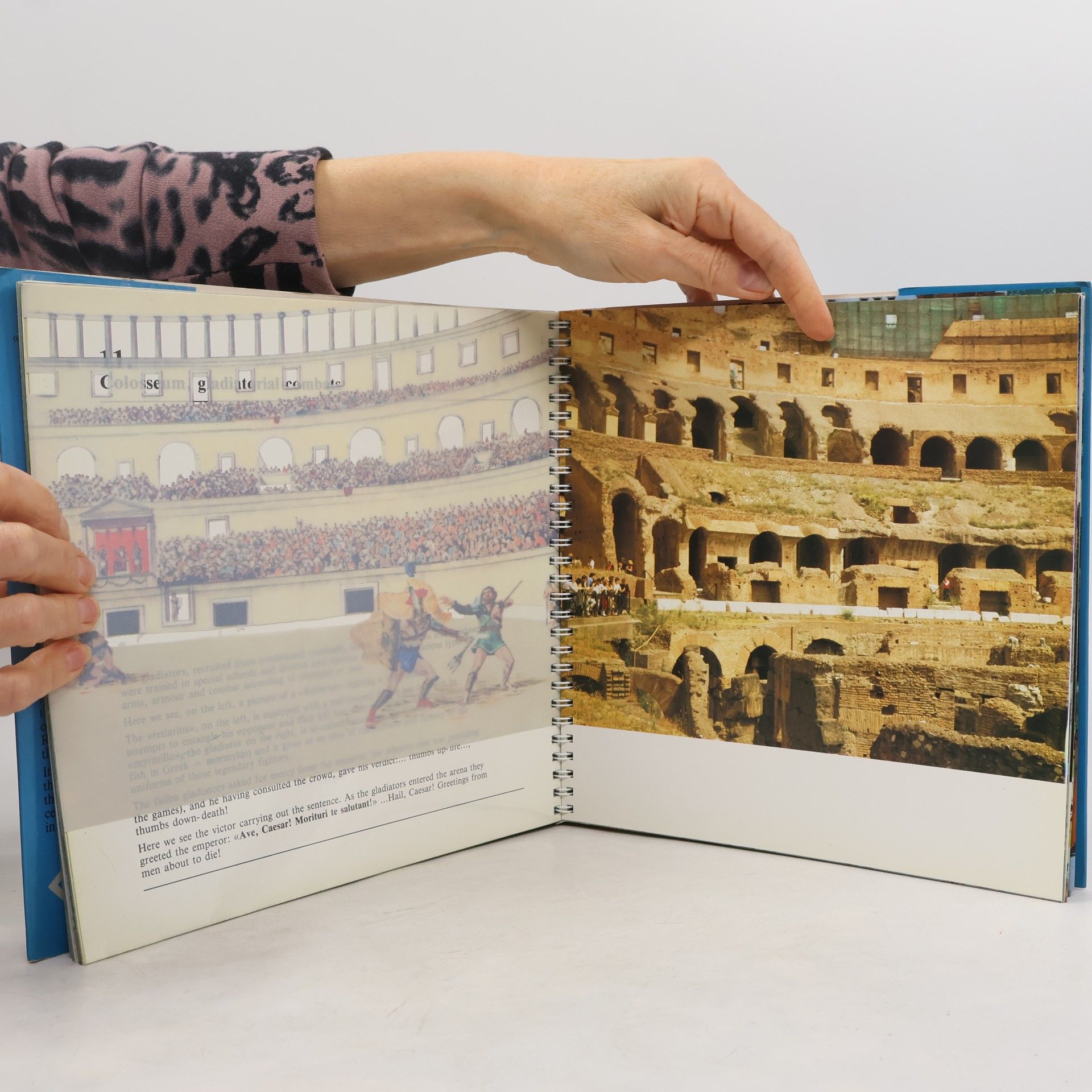 Giuseppe Gangi Rome, Then and Now in Overlay