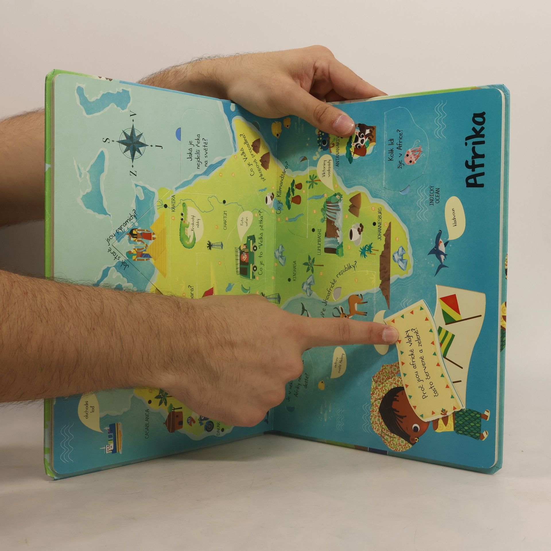 Dania Florino Atlas světa : velká kniha odpovědí
