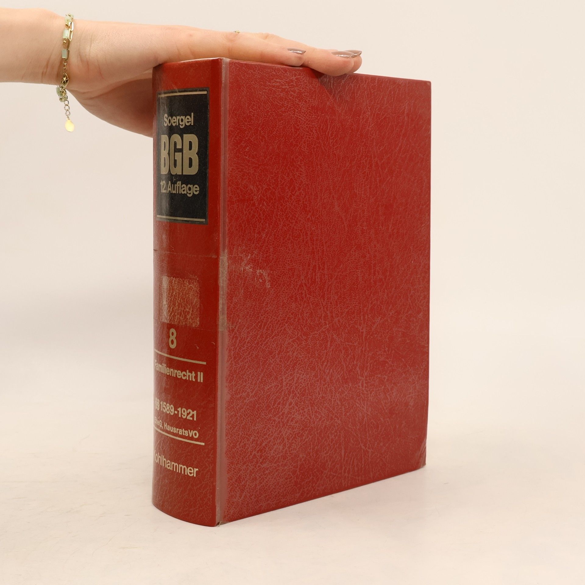 Auteurscollectief Soergel BGB 8