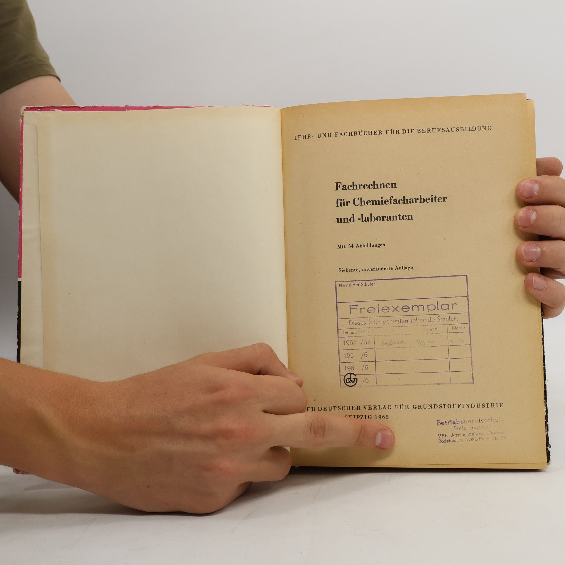 kolektiv Fachrechnen für Chemiefacharbeiter und -laboranten