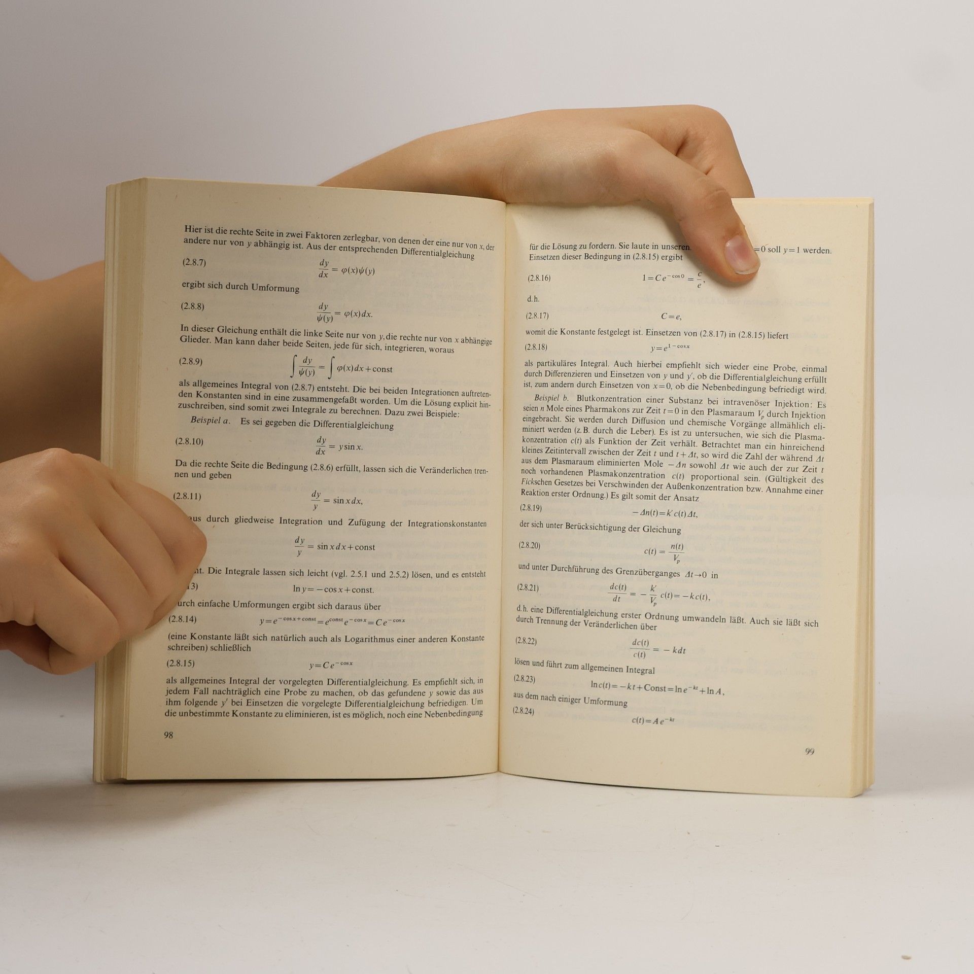 Günter Fuchs Mathematik für Mediziner und Biologen