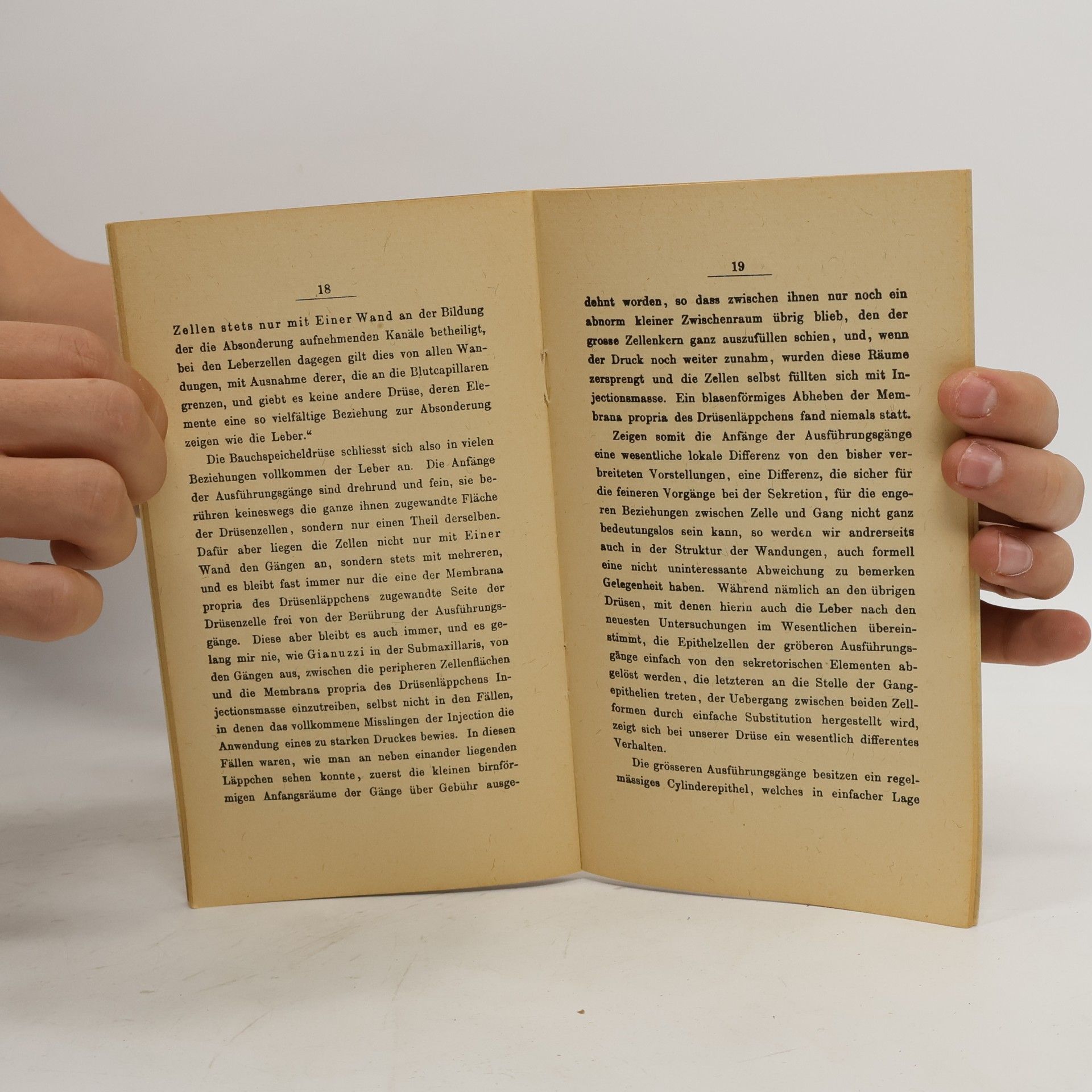 Paul Langerhans Beiträge zur mikroskopischen Anatomie der Bauchspeicheldrüse