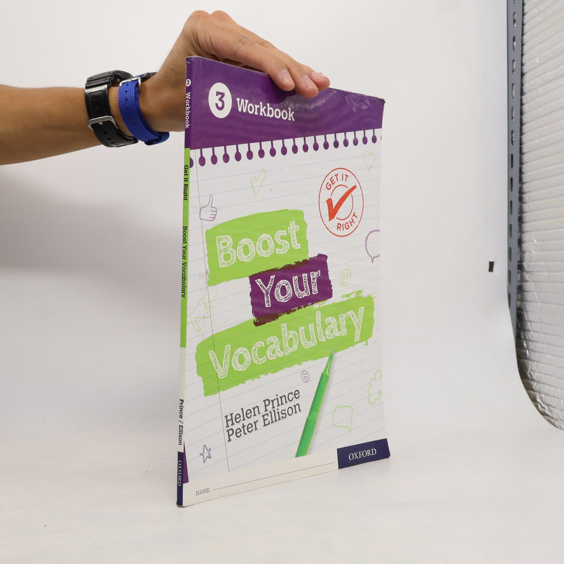 Helen Prince Get It Right: Boost Your Vocabulary Workbook 3