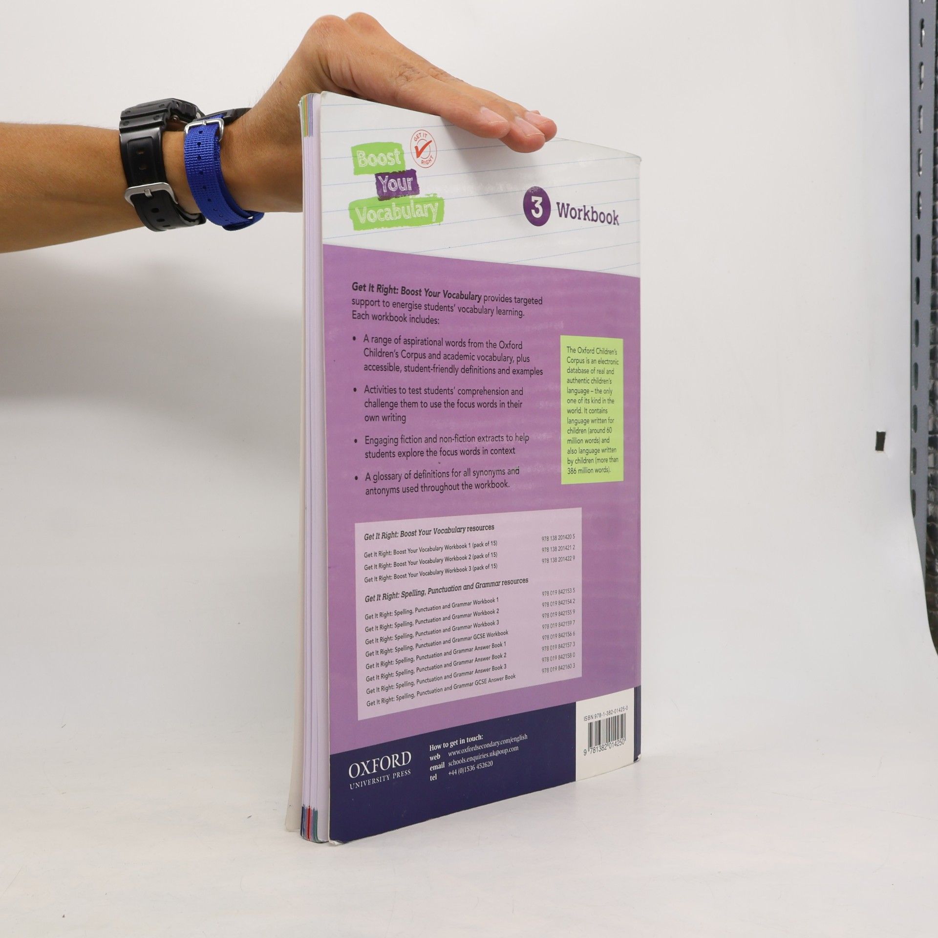 Helen Prince Get It Right: Boost Your Vocabulary Workbook 3