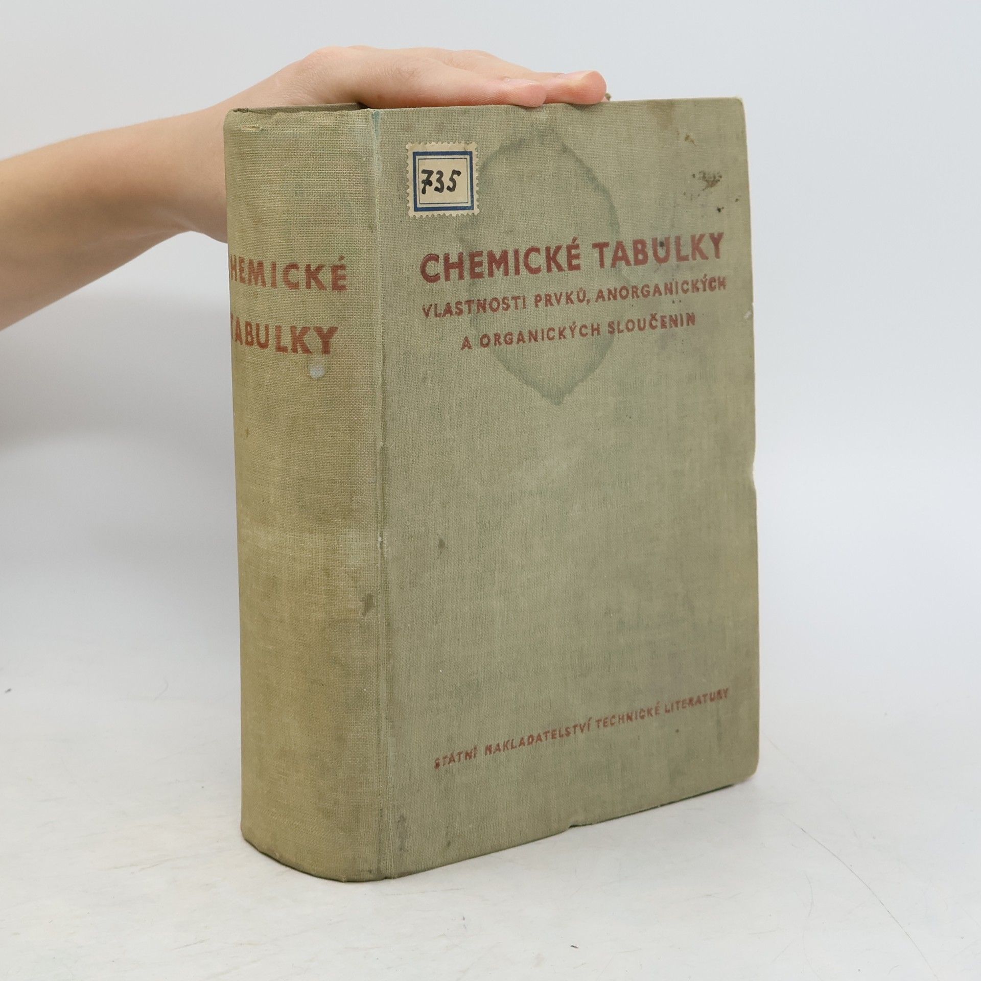 Collectif d'auteurs Chemické tabulky. Vlastnosti prvků anorganických a organických sloučenin