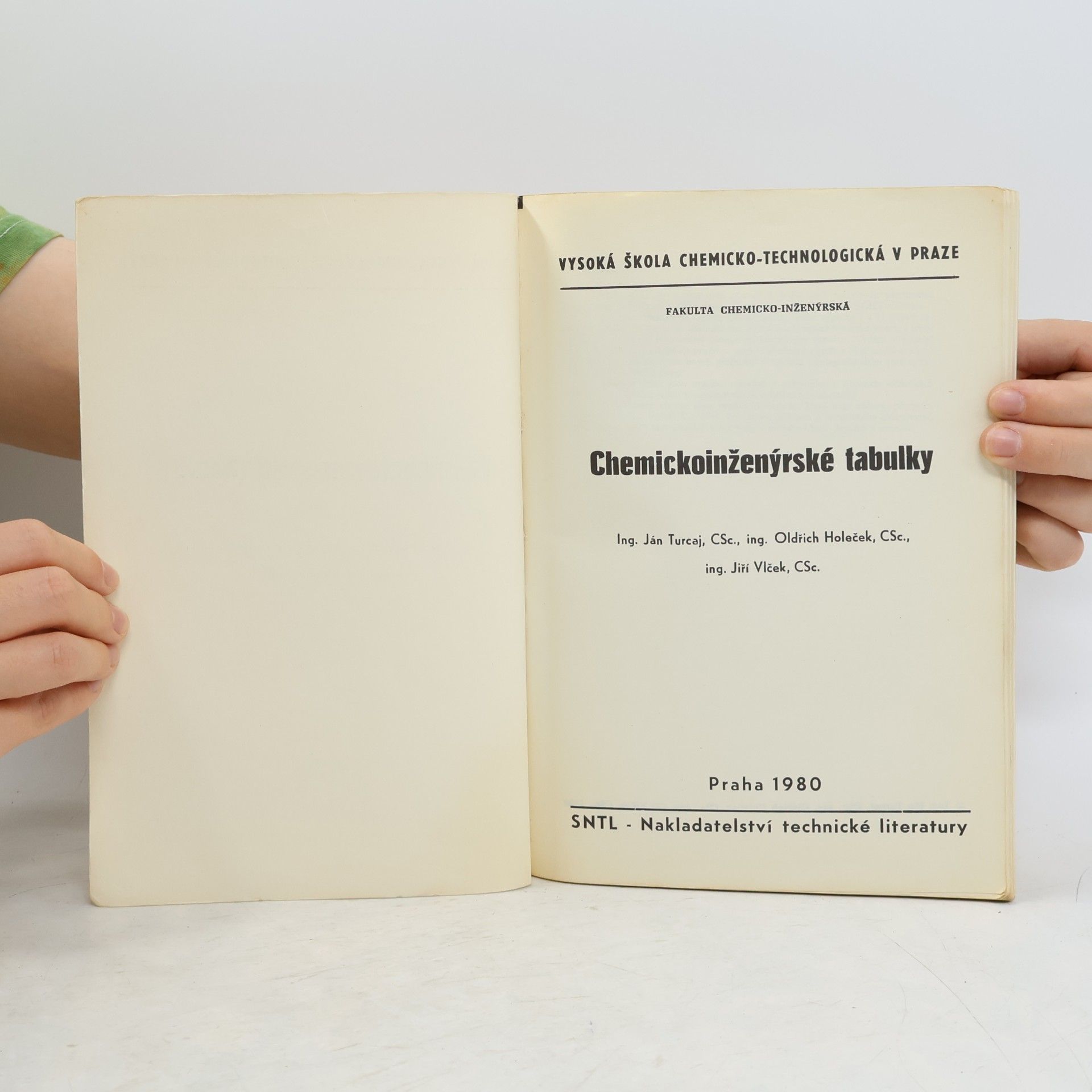 kolektiv Chemickoinženýrské tabulky