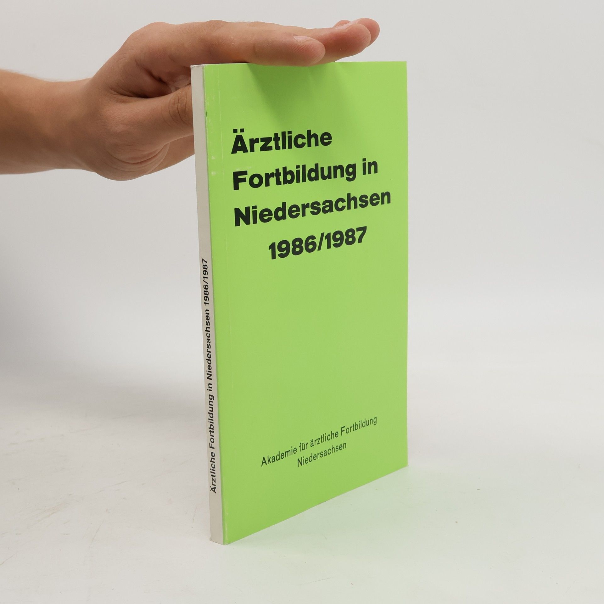 kolektiv Ärztliche Fortbildung in Niedersachsen 1986/1987
