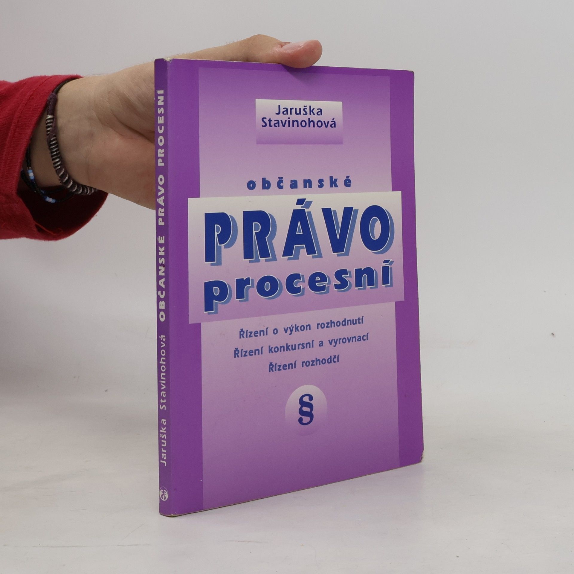Občanské právo procesní : řízení o výkon rozhodnutí, řízení konkursní a vyrovnací, řízení rozhodčí