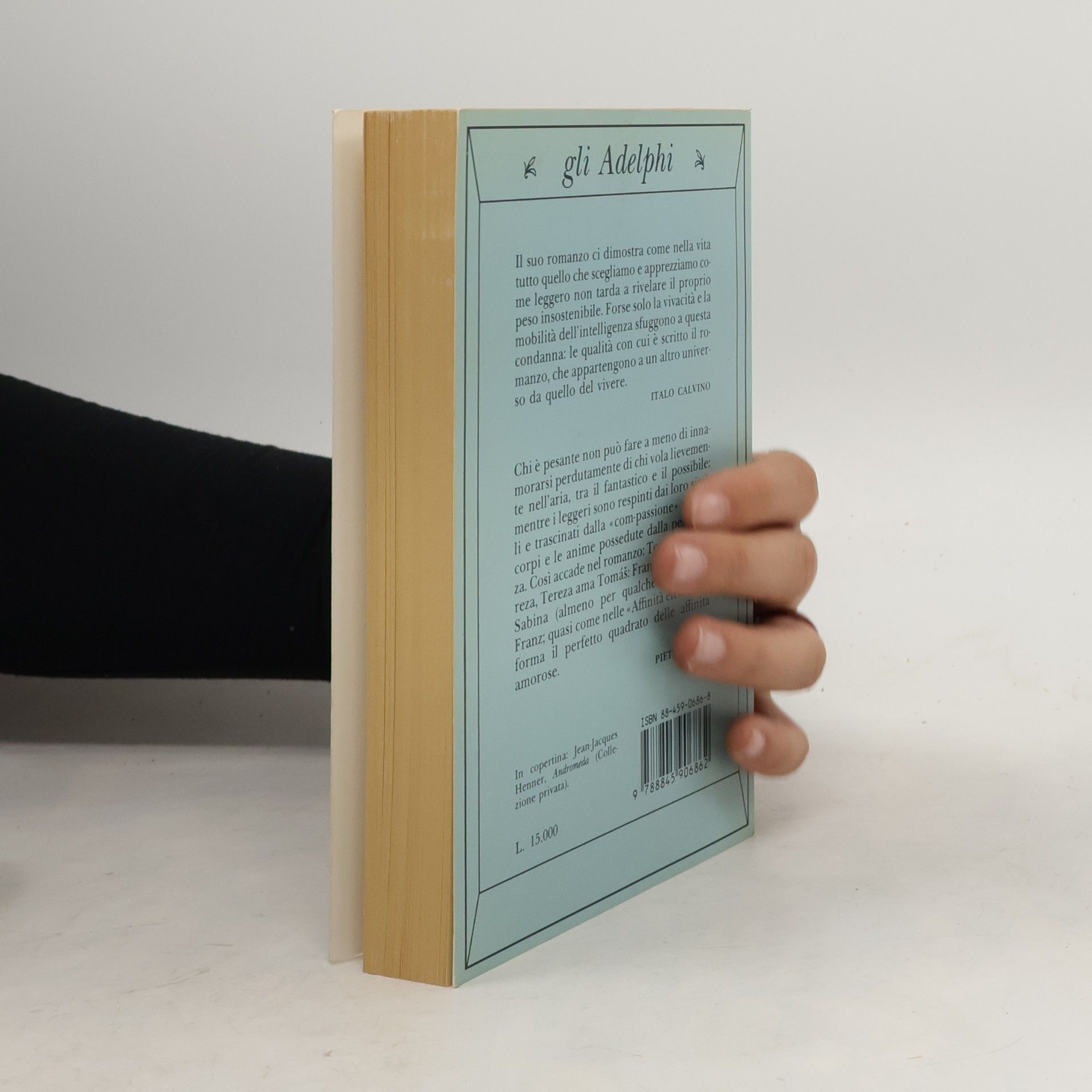 Milan Kundera L'insostenibile leggerezza dell'essere