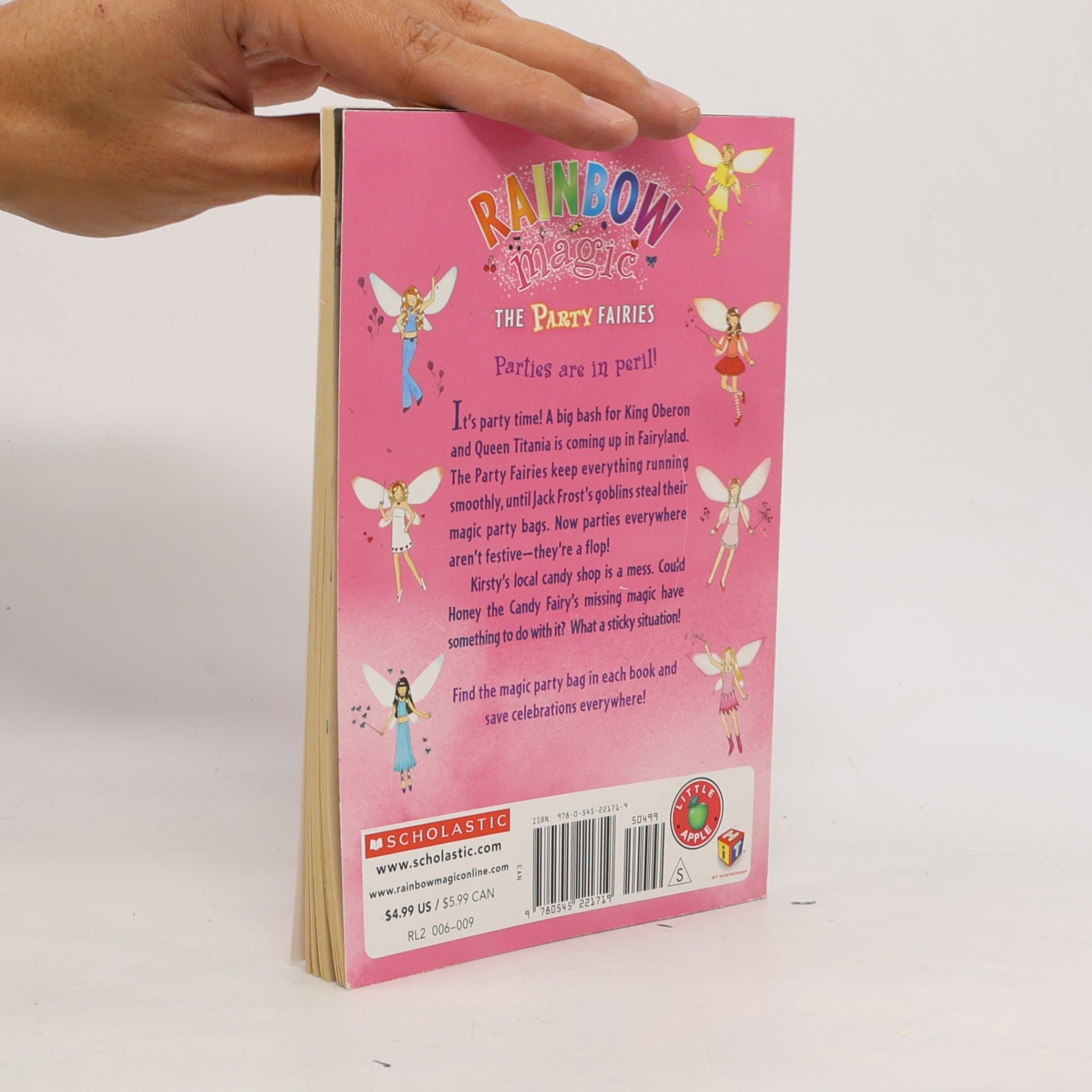 Daisy Meadows Rainbow Magic: The Party Fairies - 4: Honey the Candy Fairy