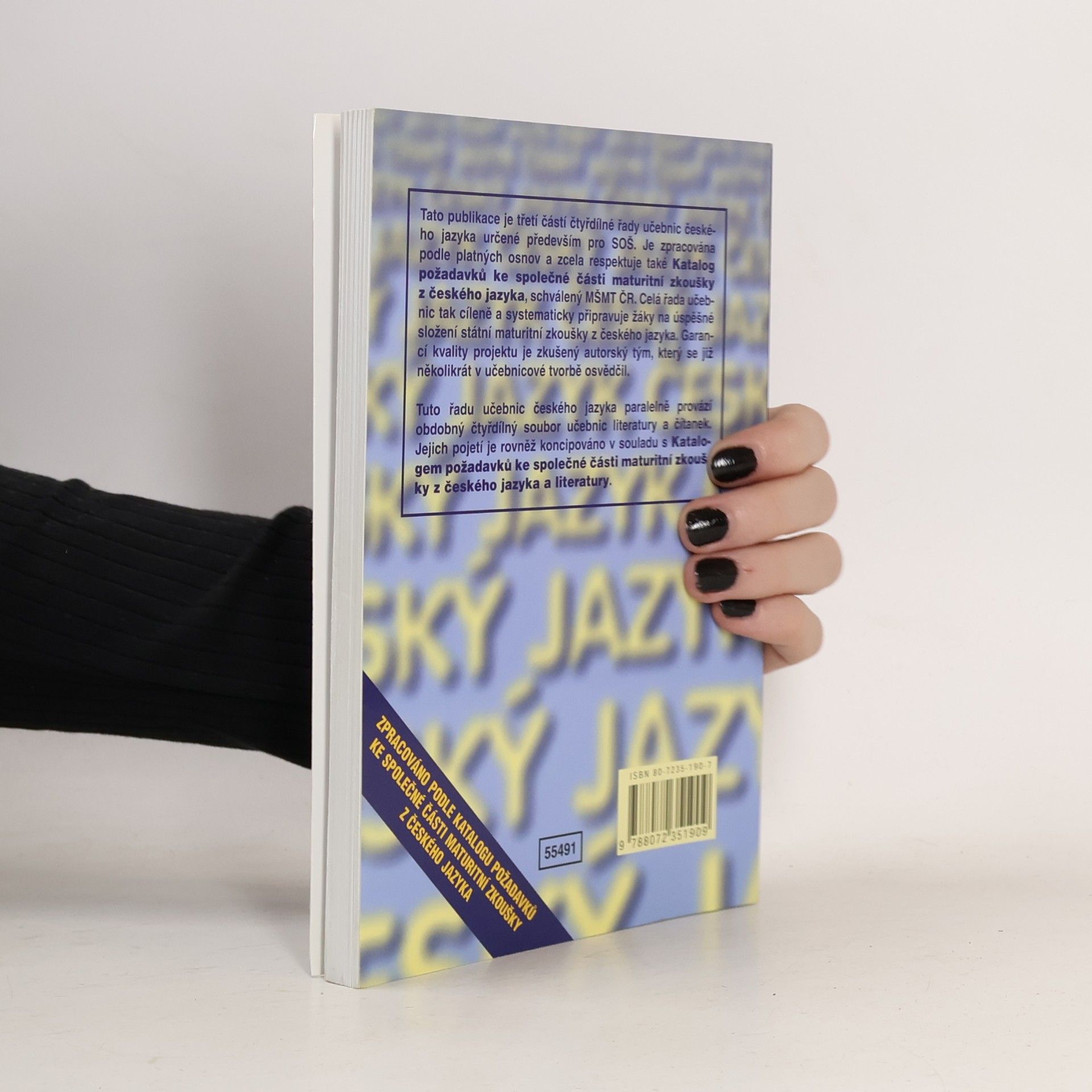 Marie Čechová Český jazyk pro 3. ročník středních odborných škol