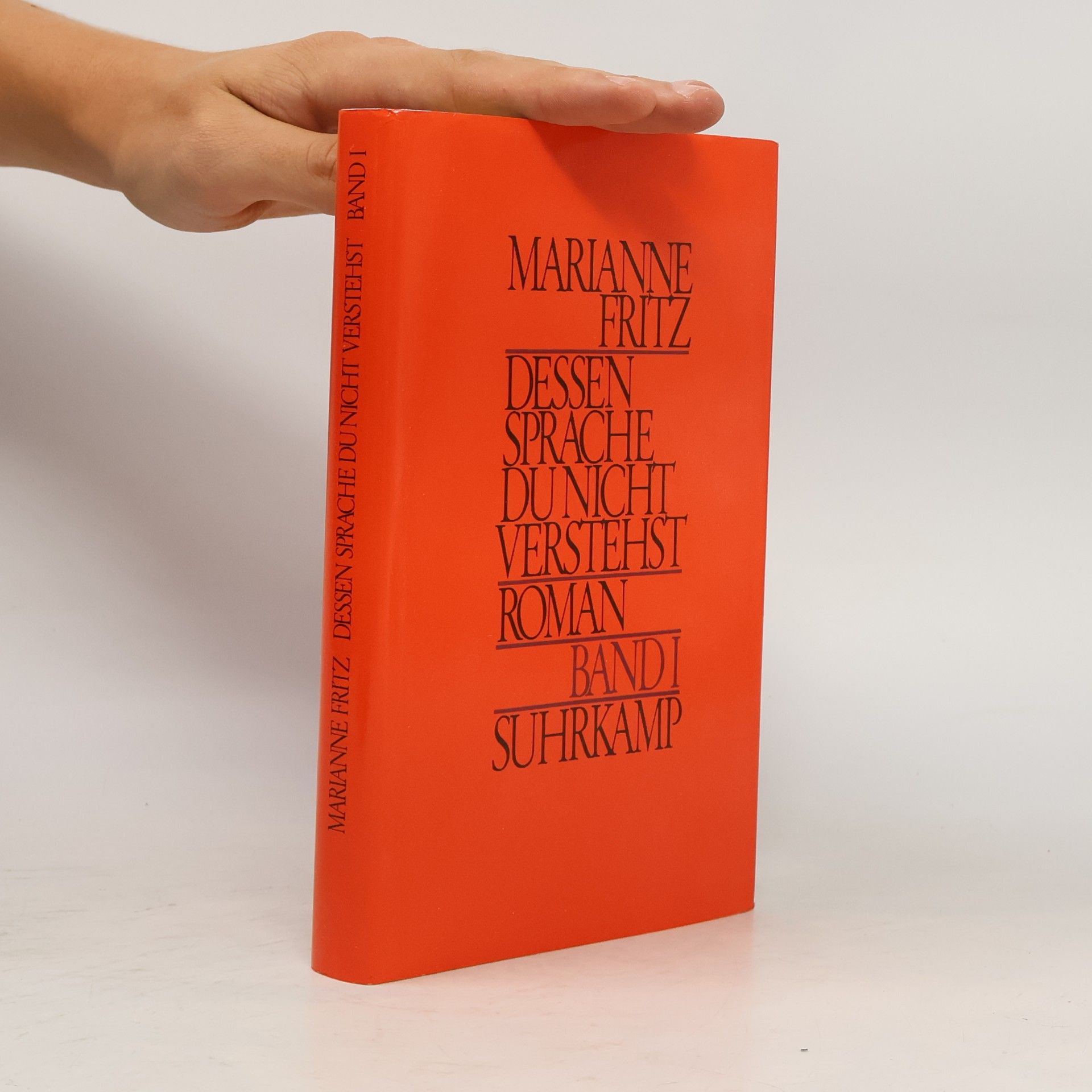 Marianne Fritz Dessen Sprache du nicht verstehst