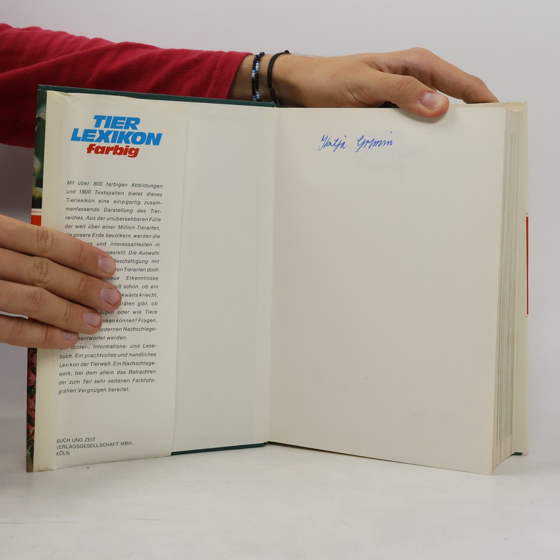 Autores varios Tier Lexikon Farbig