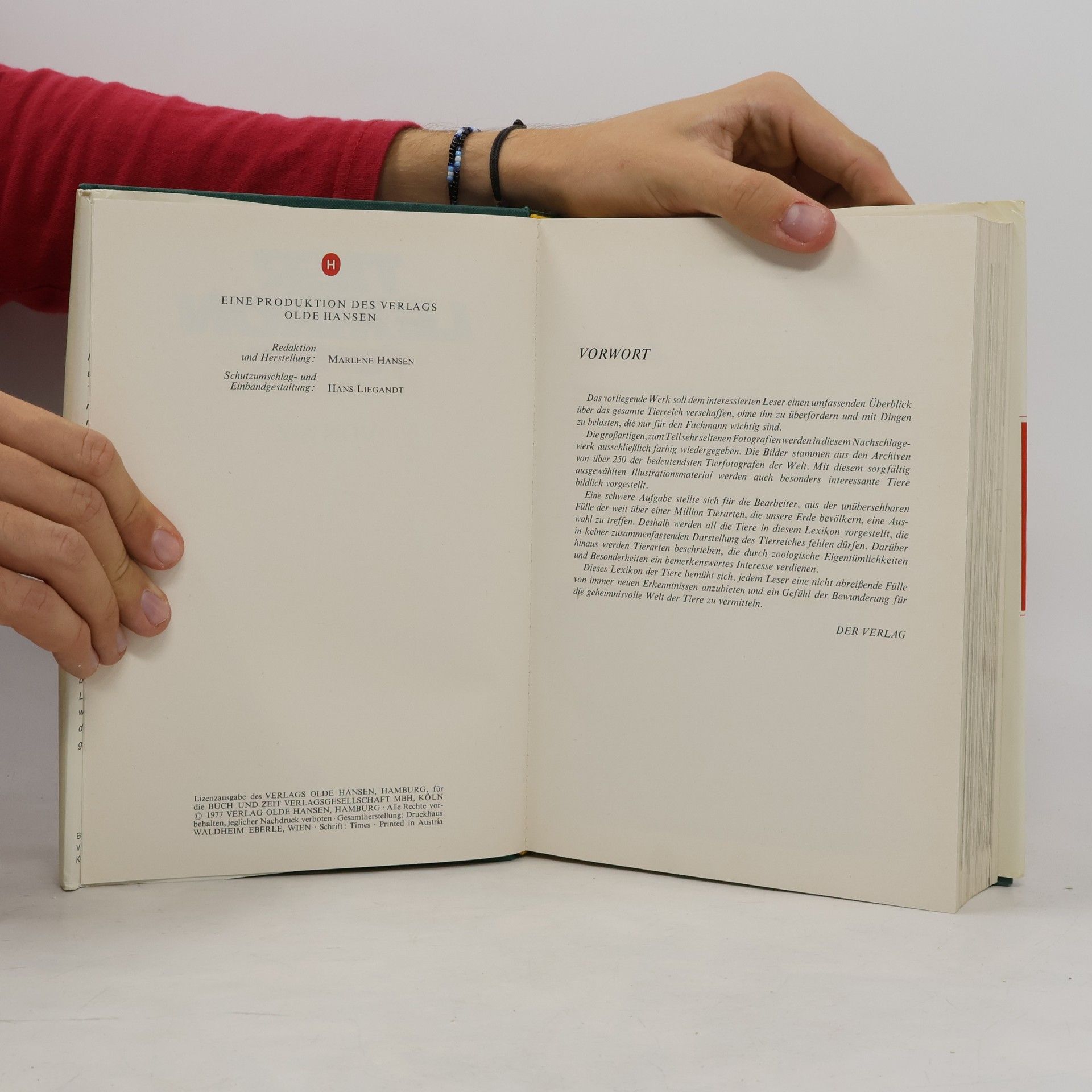 Autores varios Tier Lexikon Farbig