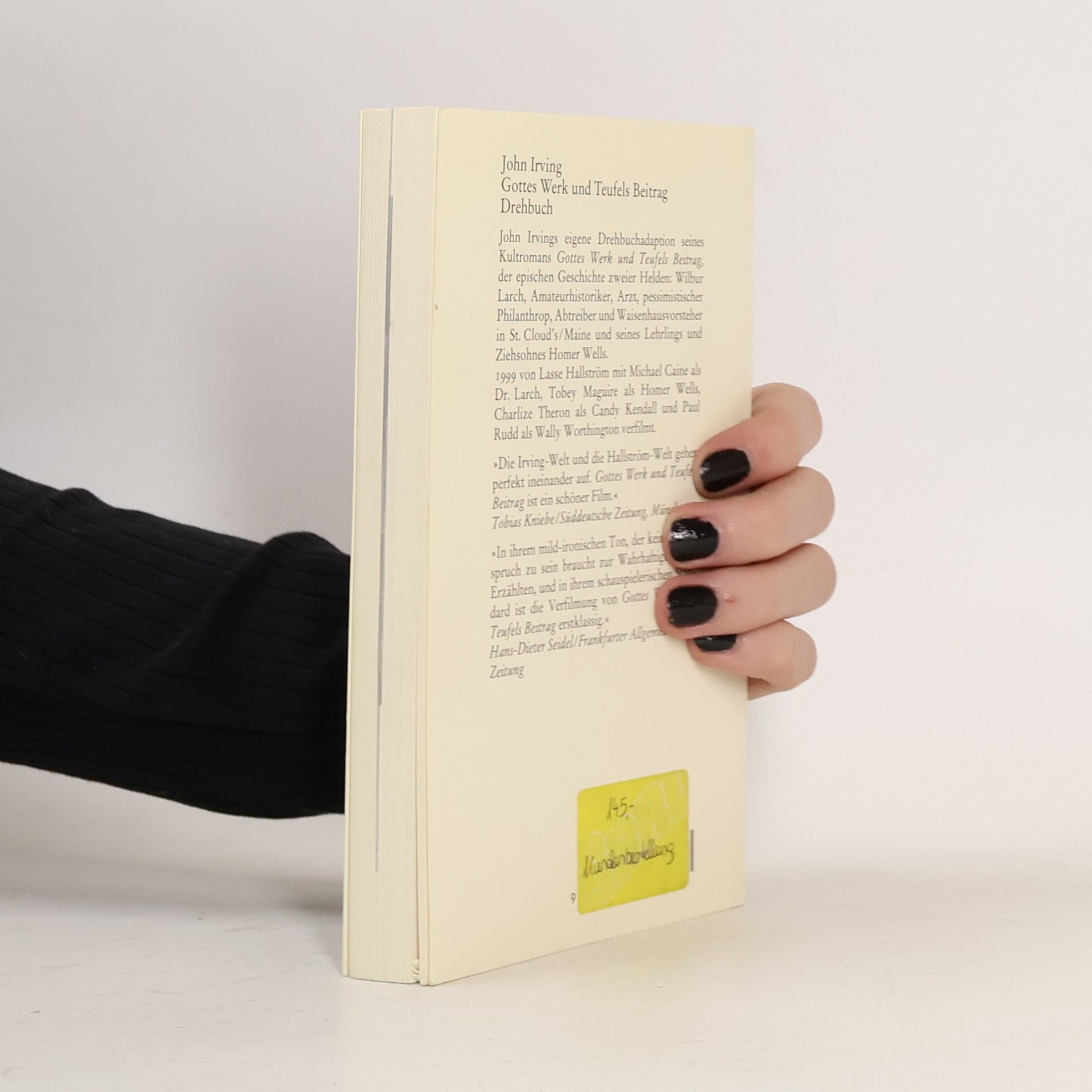 John Irving Gottes Werk und Teufels Beitrag