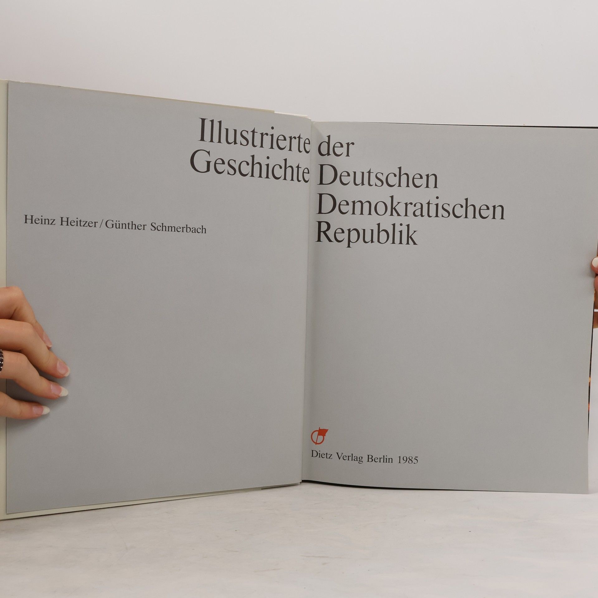 Heinz Heitzer Illustrierte der DDR Geschichte