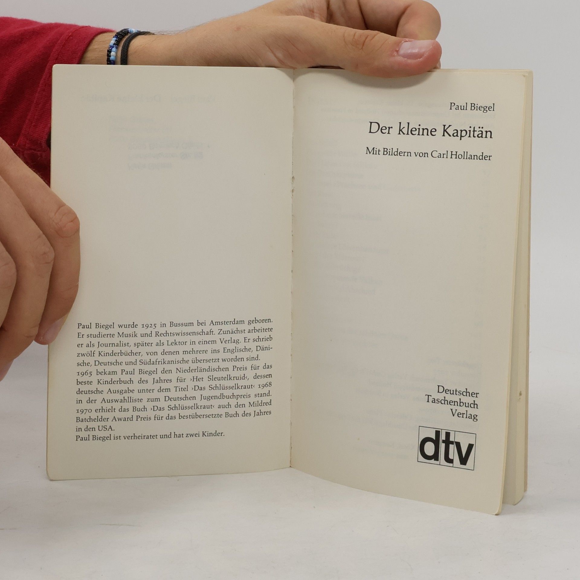 Paul Biegel Der kleine Kapitän