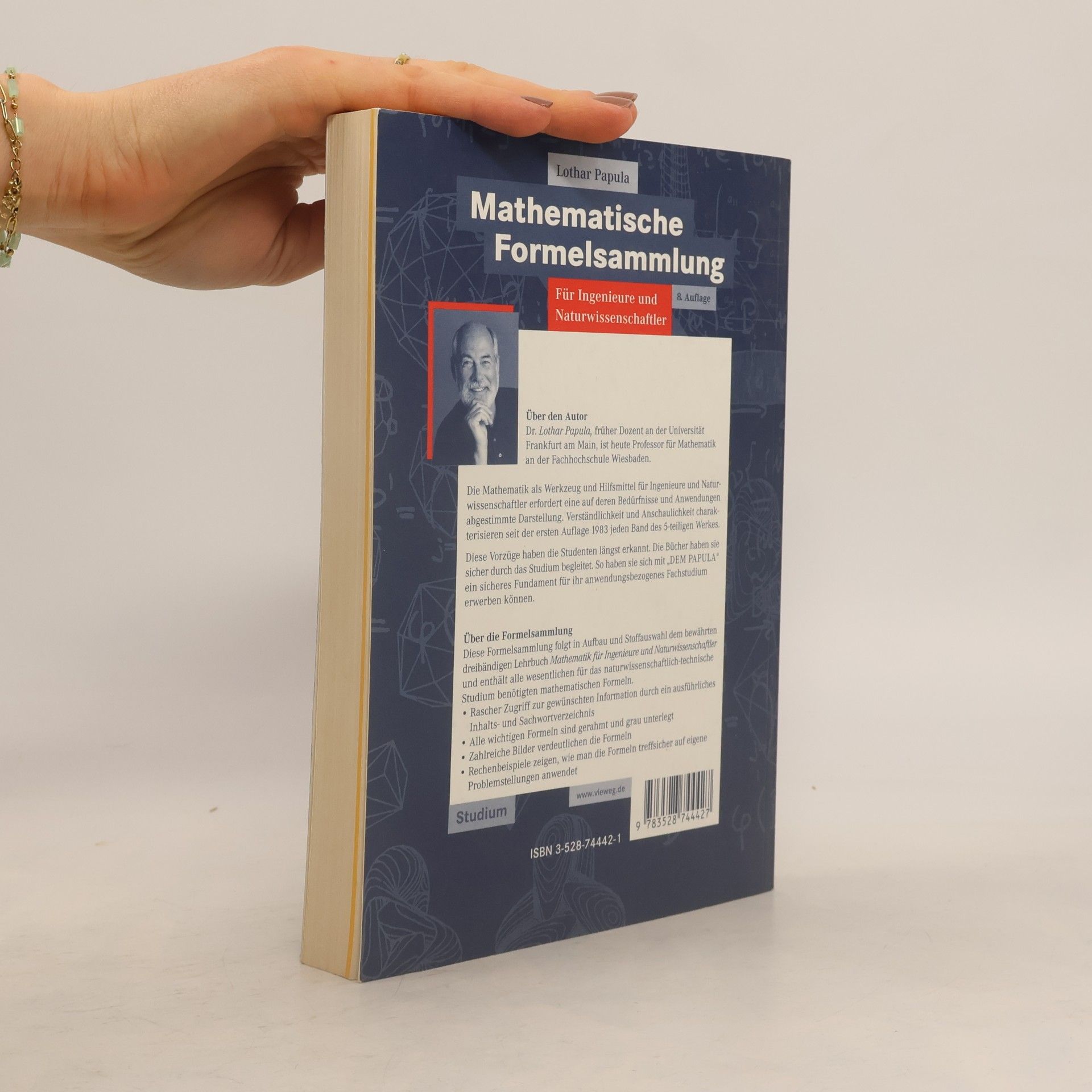 Lothar Papula Mathematische Formelsammlung für Ingenieure und Naturwissenschaftler