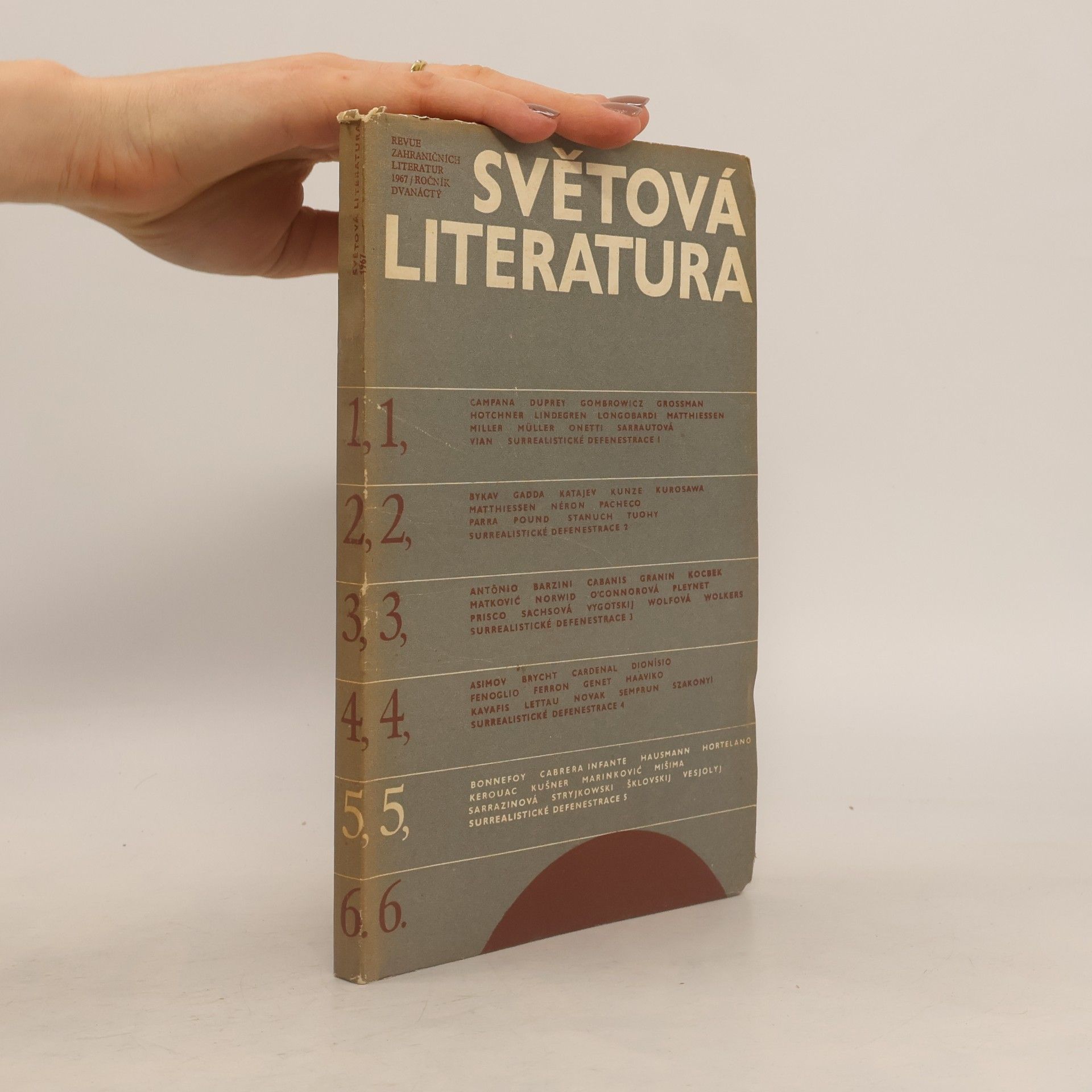Autores varios Světová literatura 5/1967