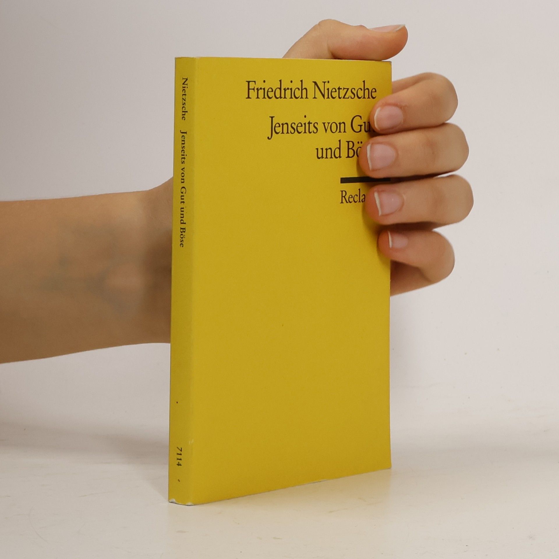 Friedrich Nietzsche Jenseits von Gut und Böse : Vorspiel einer Philosophie der Zukunft