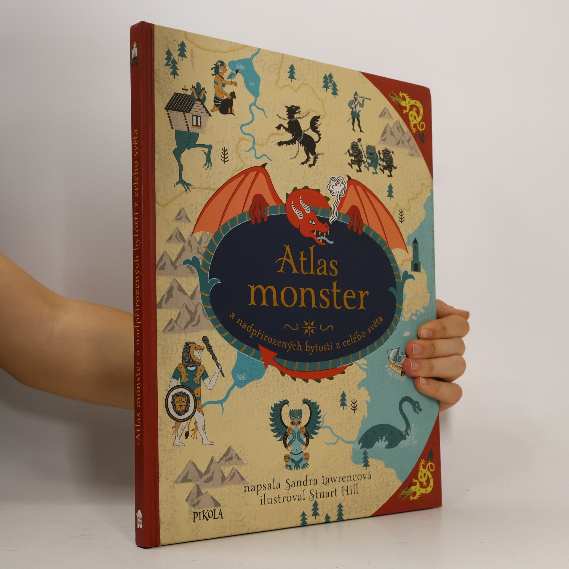Sandra Lawrence Atlas monster a nadpřirozených bytostí z celého světa