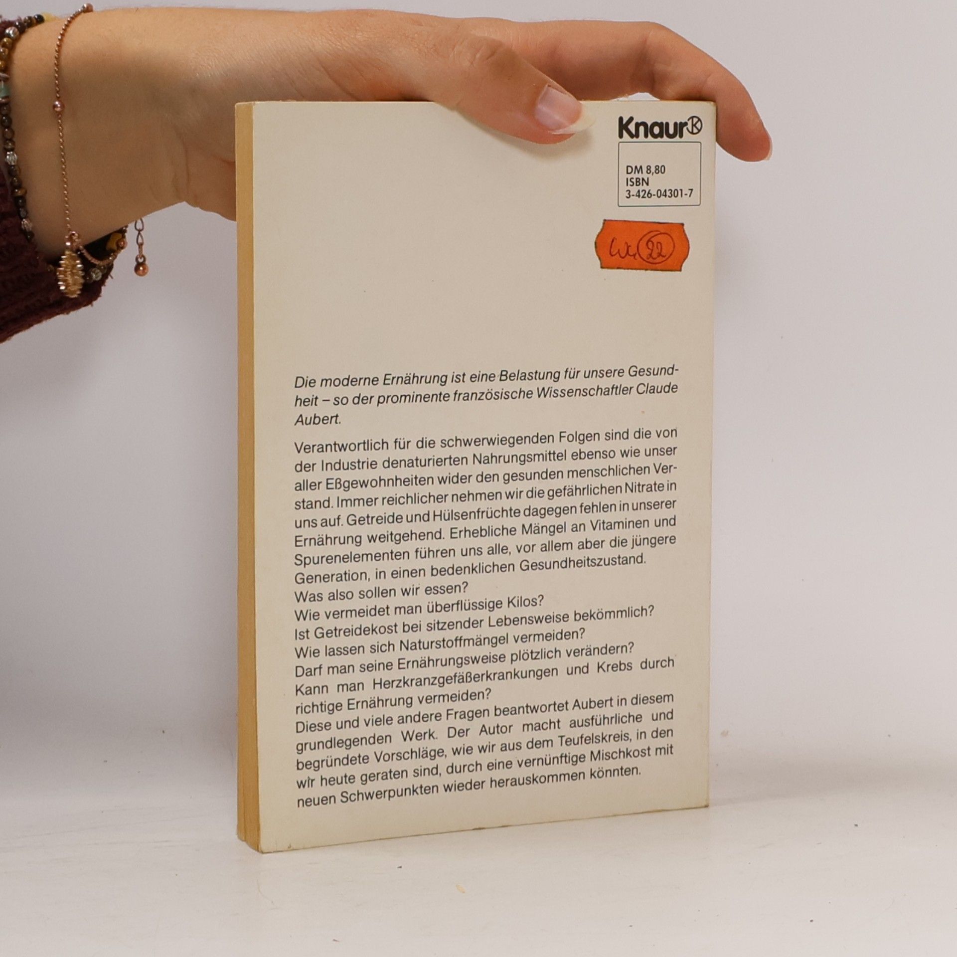 Claude Aubert Das grosse Buch der biologisch gesunden Ernährung