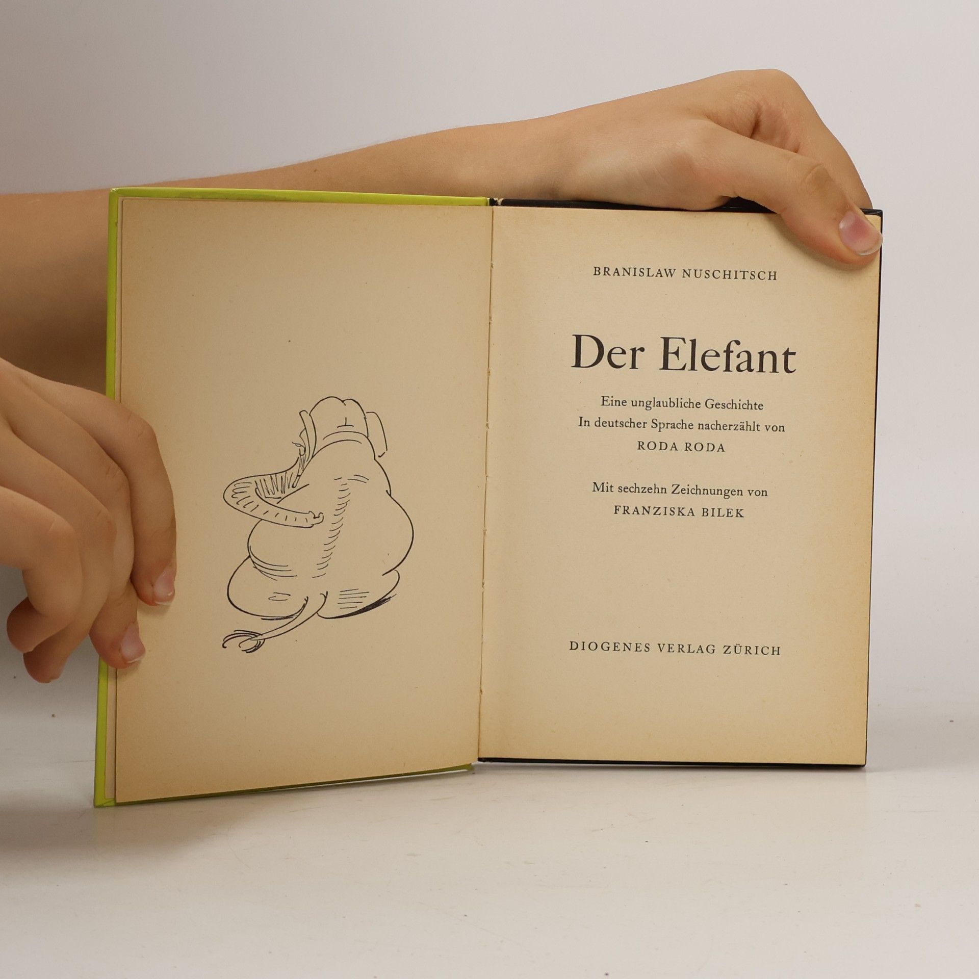 Branislaw Nuschitsch Der Elefant