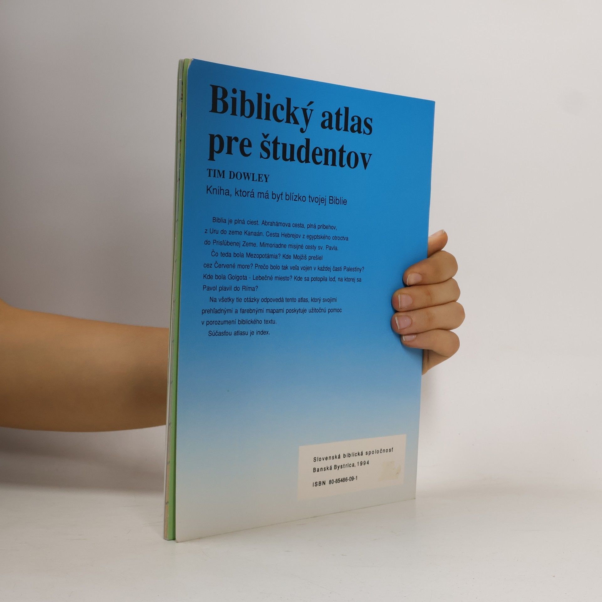 Tim Dowley Biblický atlas pre študentov