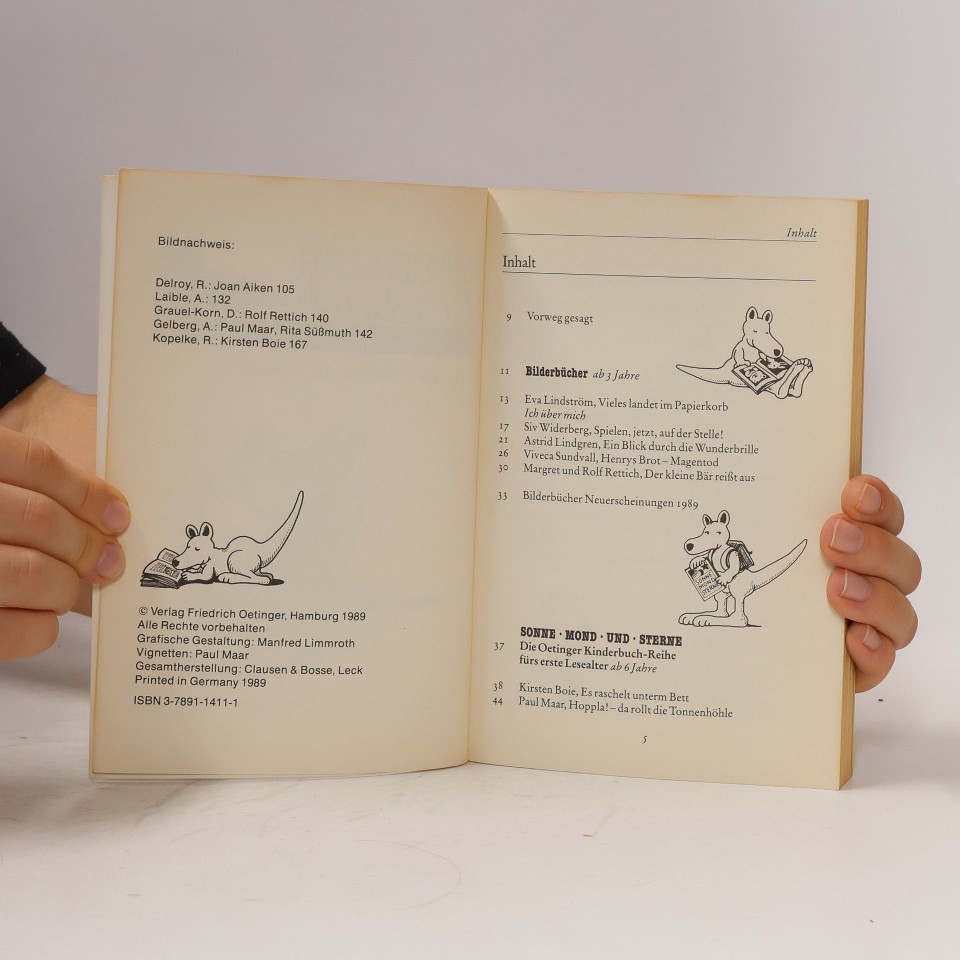 unbekannt Oetinger Lesebuch Almanach 1989 / 90