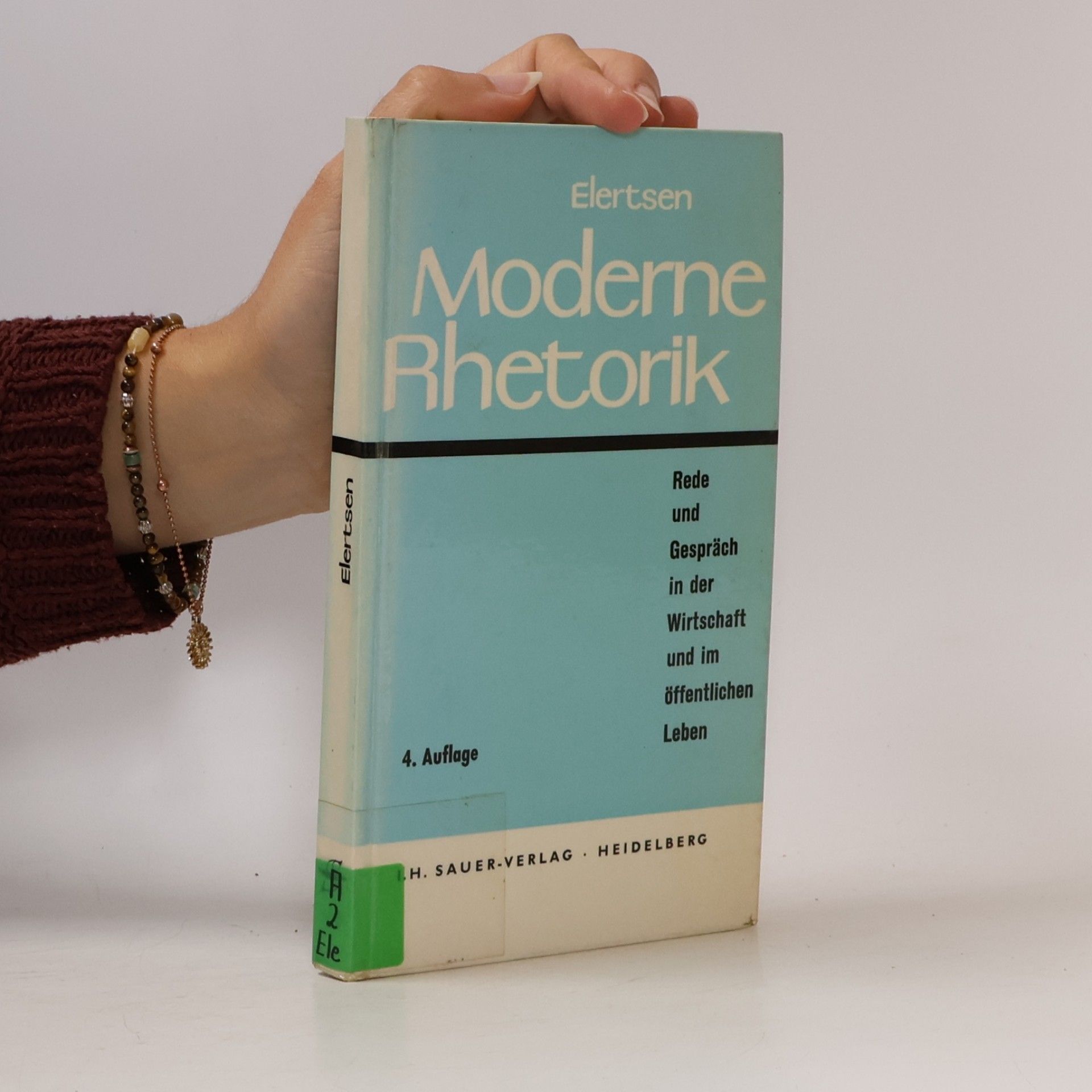 Heinz Elertsen Moderne Rherotik