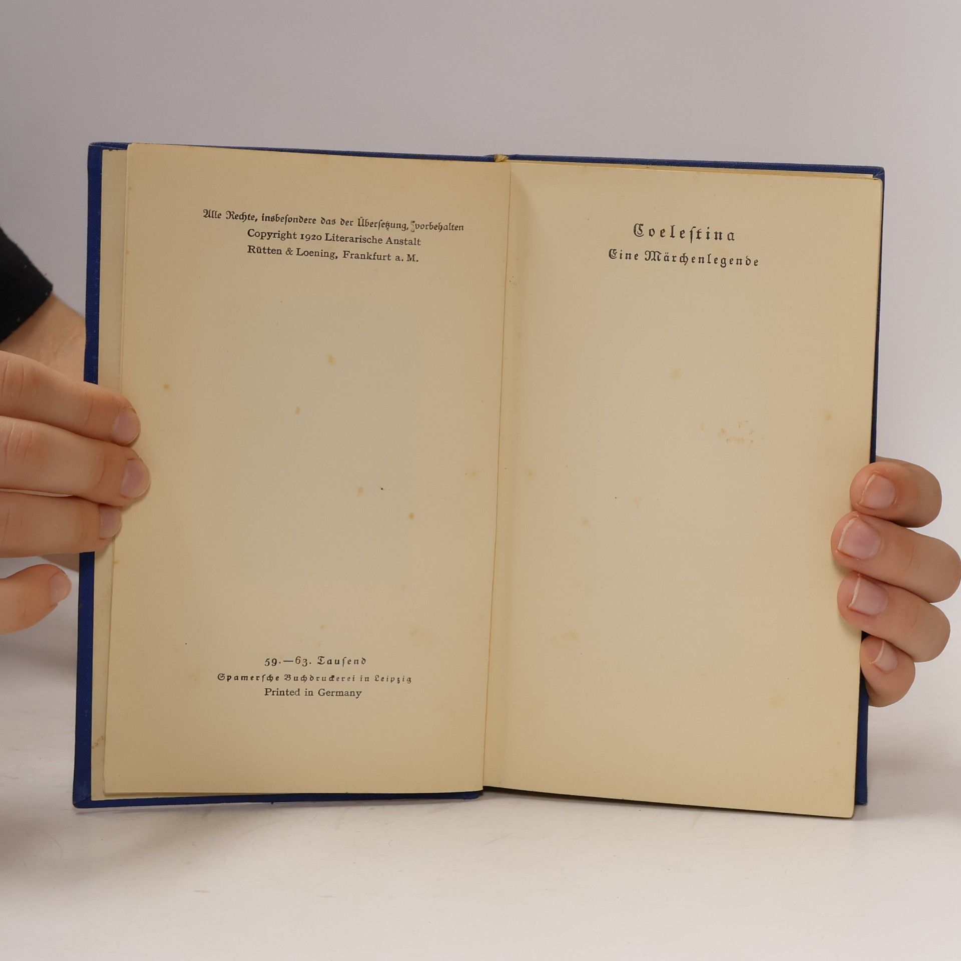 Rudolf G. Binding Legenden der Zeit