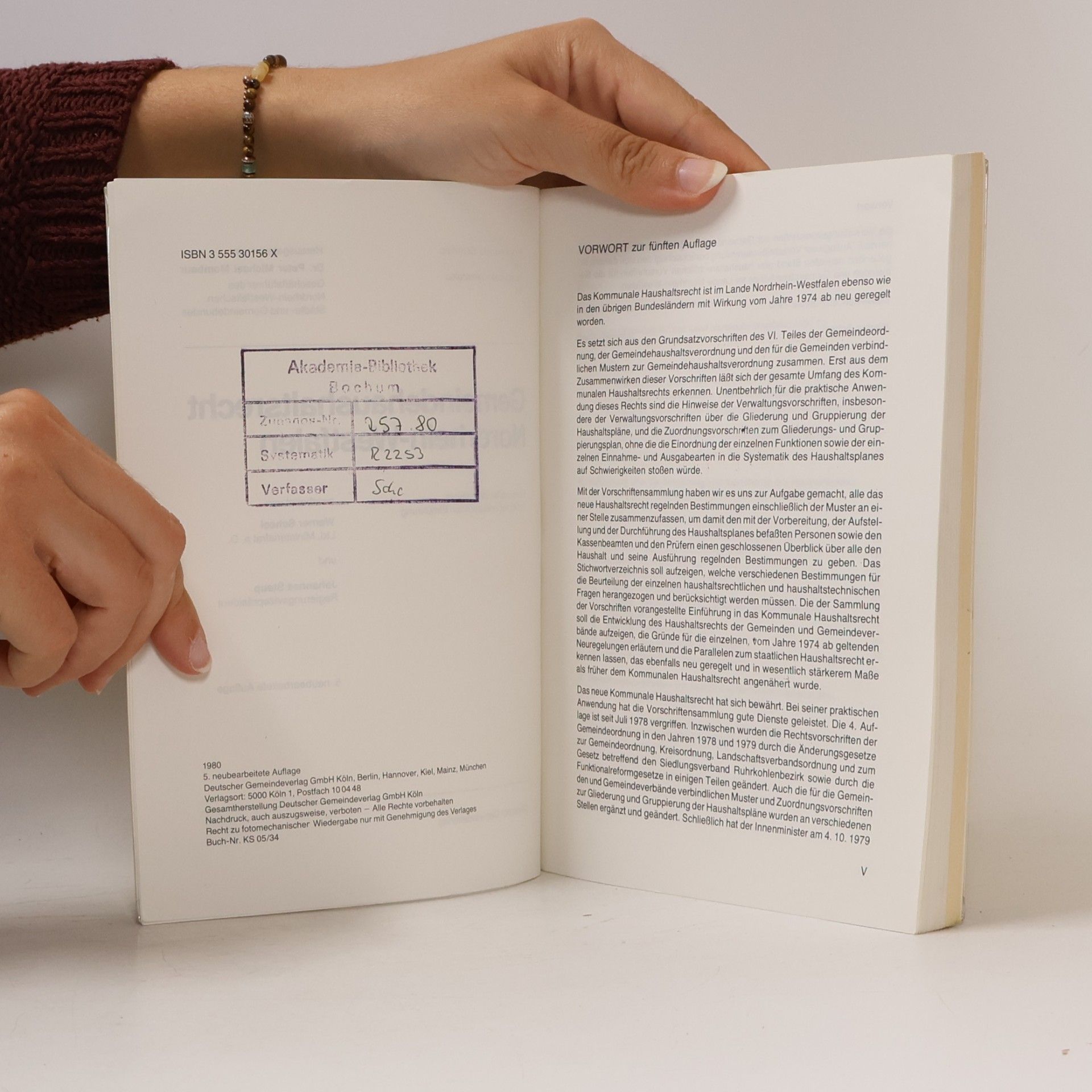 Autores varios Gemeindehaushaltsrecht Nordrhein-Westfalen