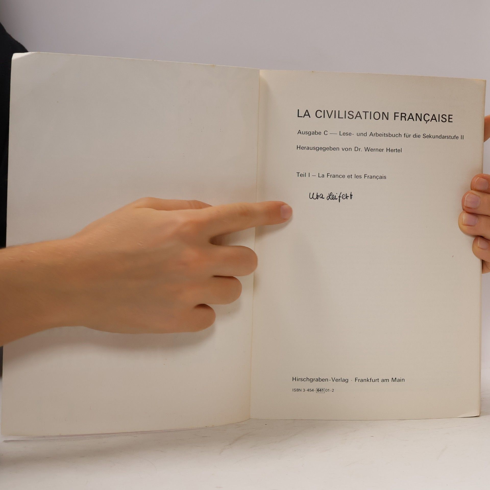 Autorenkollektiv La Civilisation Française