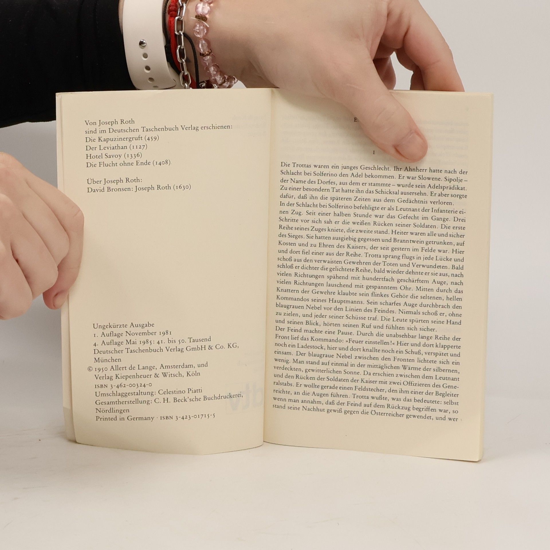 Joseph Roth Radetzkymarsch