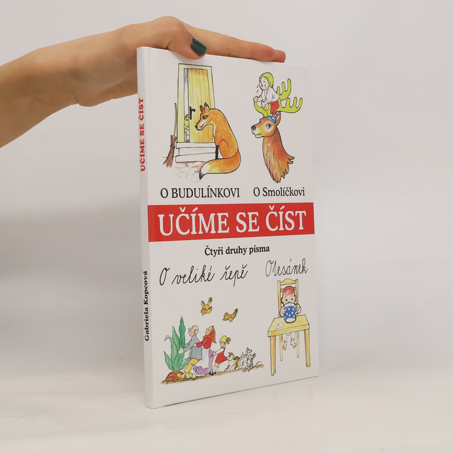 Učíme se číst. Čtyři druhy písma