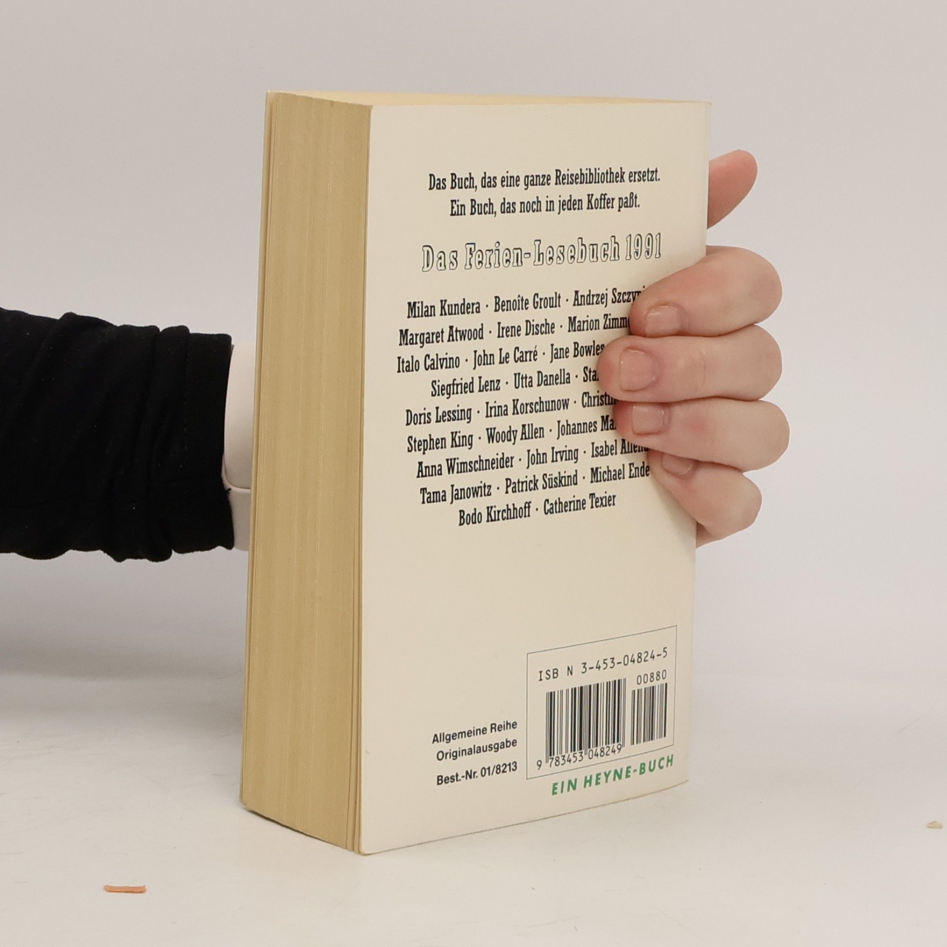 Günther Fetzer Das Ferienlesebuch 1991.