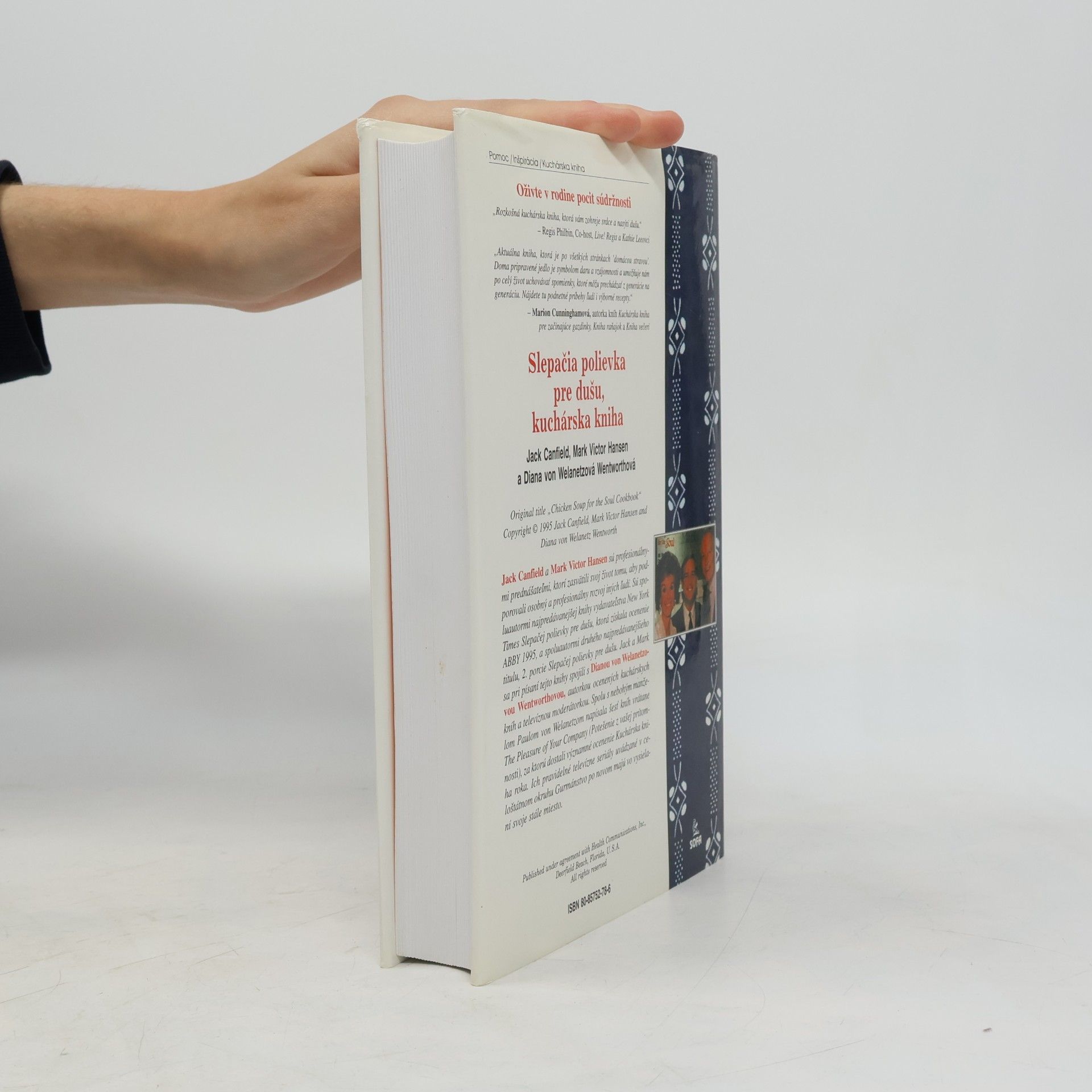Jack Canfield Slepačia polievka pre dušu, kuchárska kniha