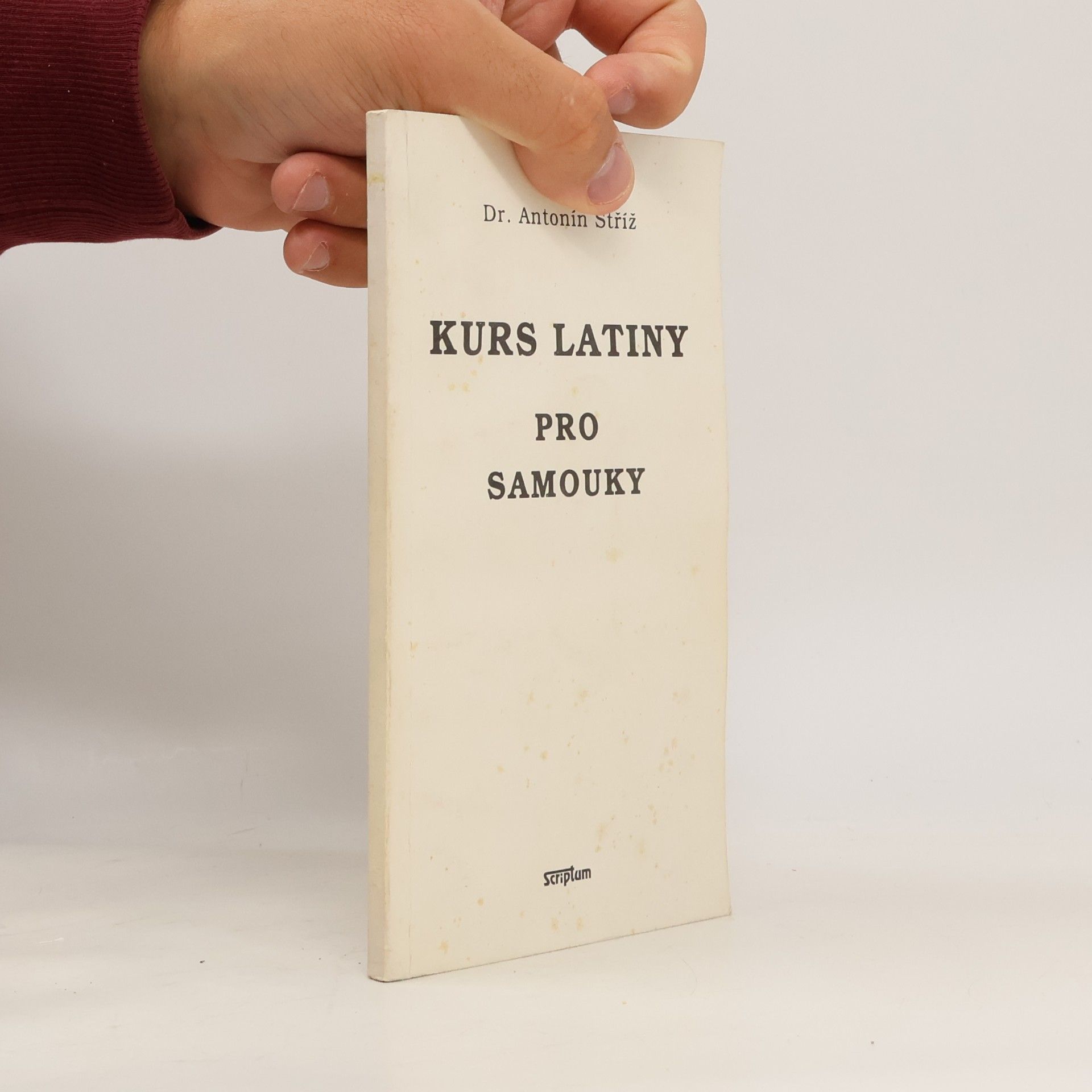 Stříž Antonín Kurs latiny pro samouky