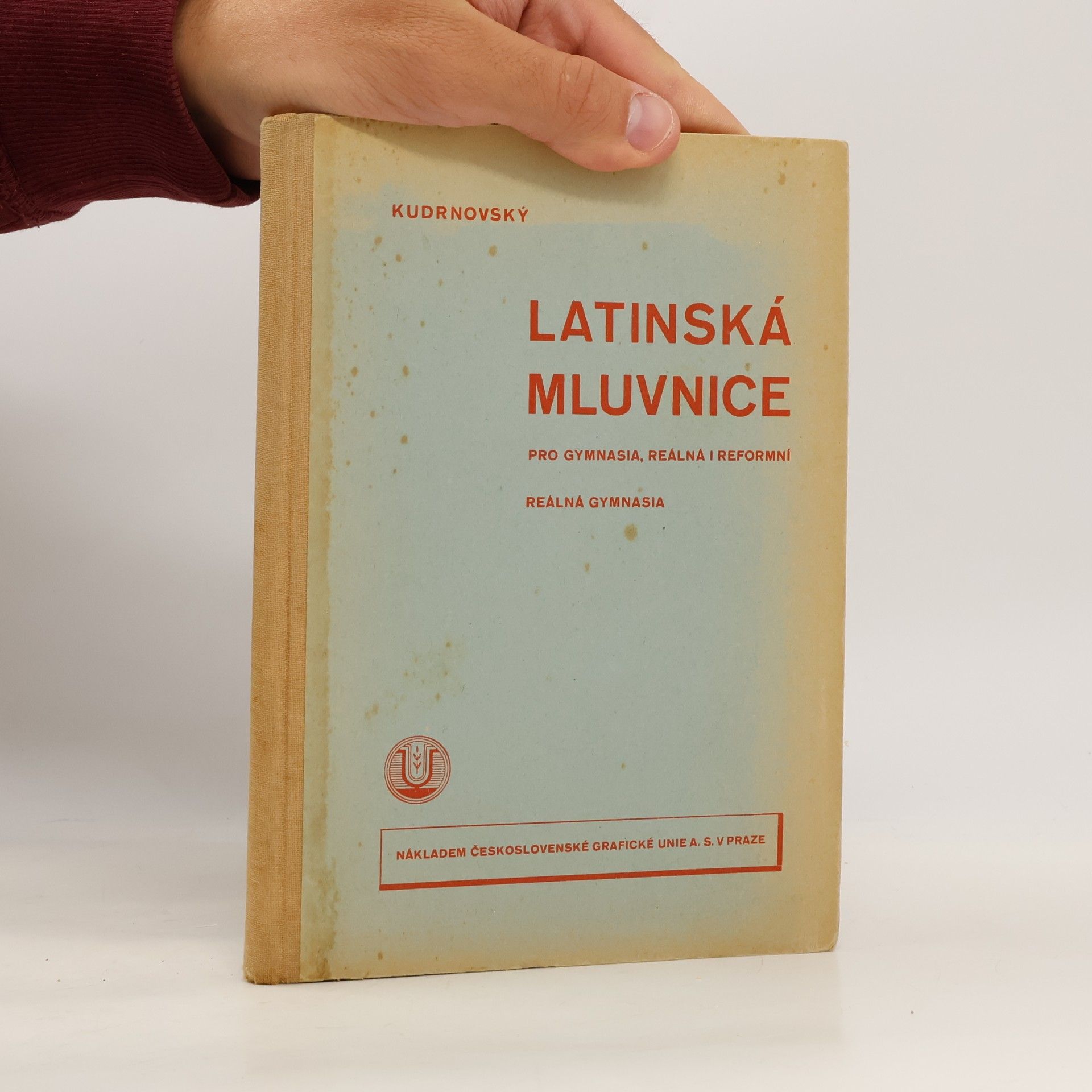 Kudrnovský Latinská mluvnice