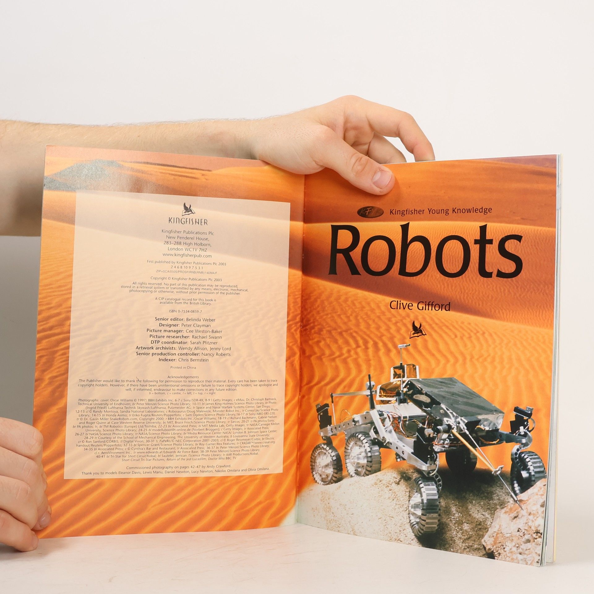 Clive Gifford Robots