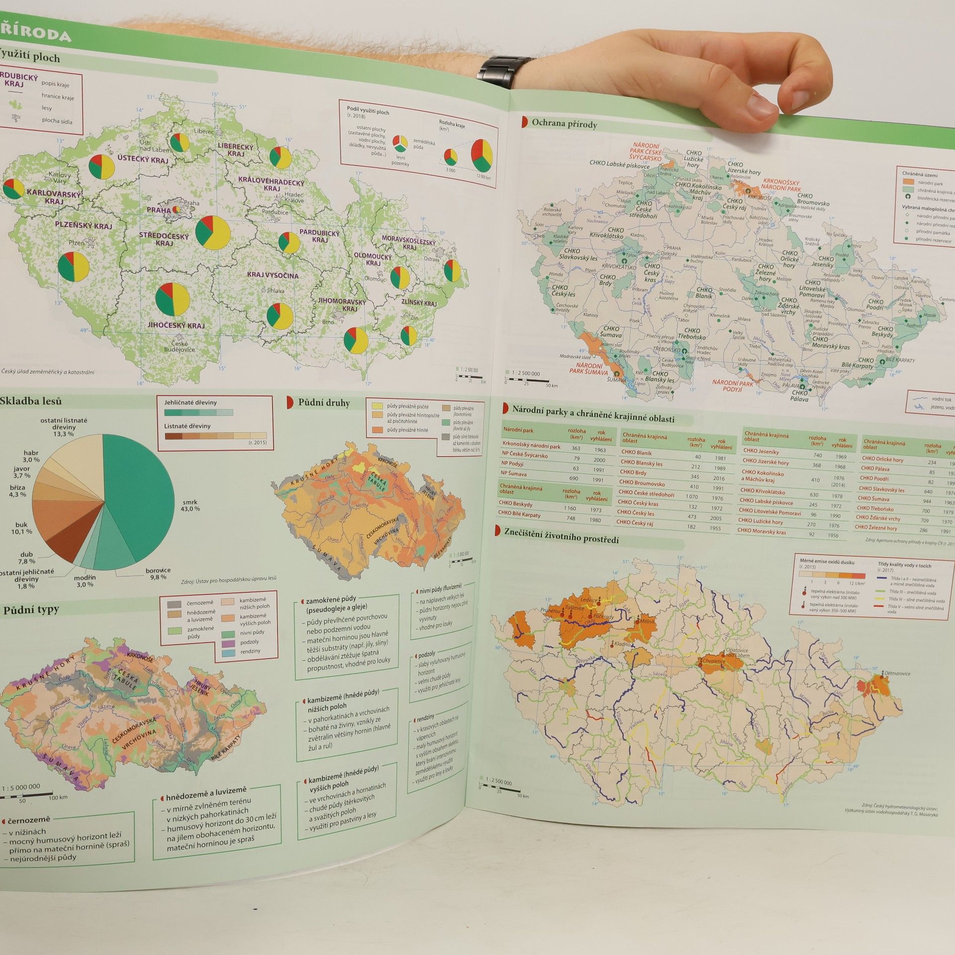 Kolektiv autorů Česko: školní atlas pro základní školy a víceletá gymnázia