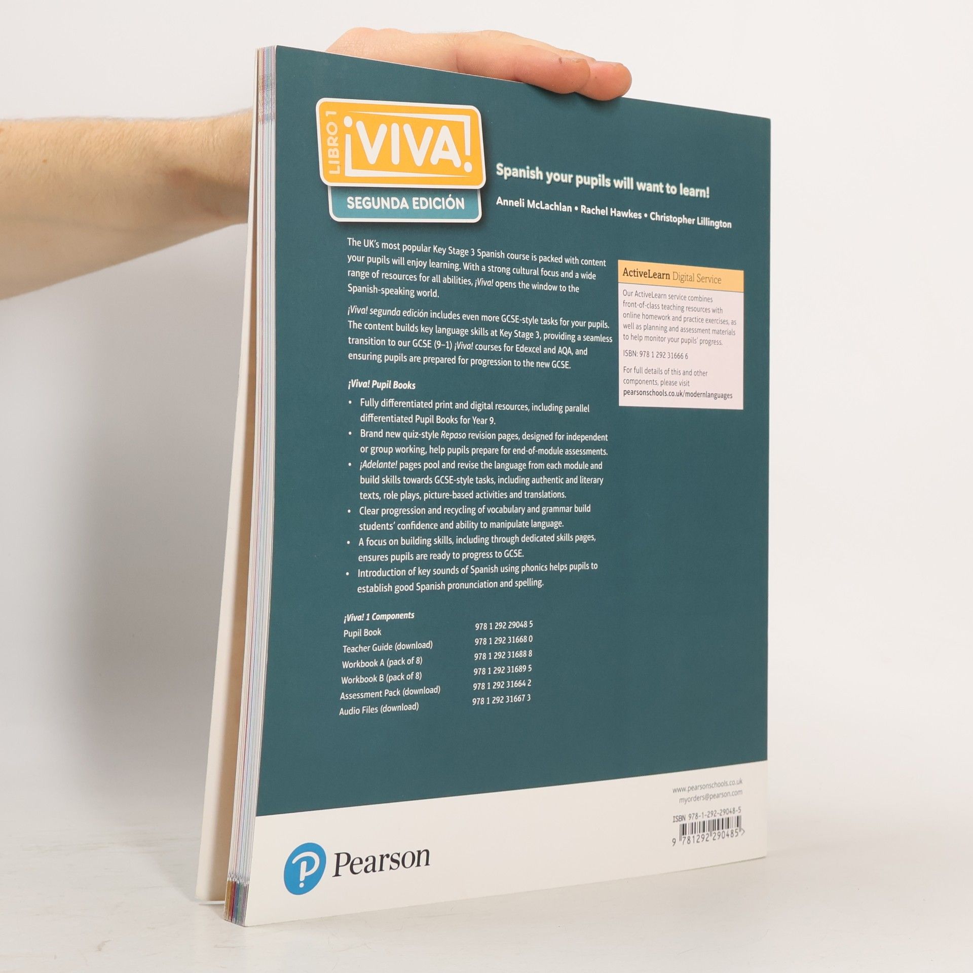 Christopher Lillington Viva 1 Segunda edicion pupil book