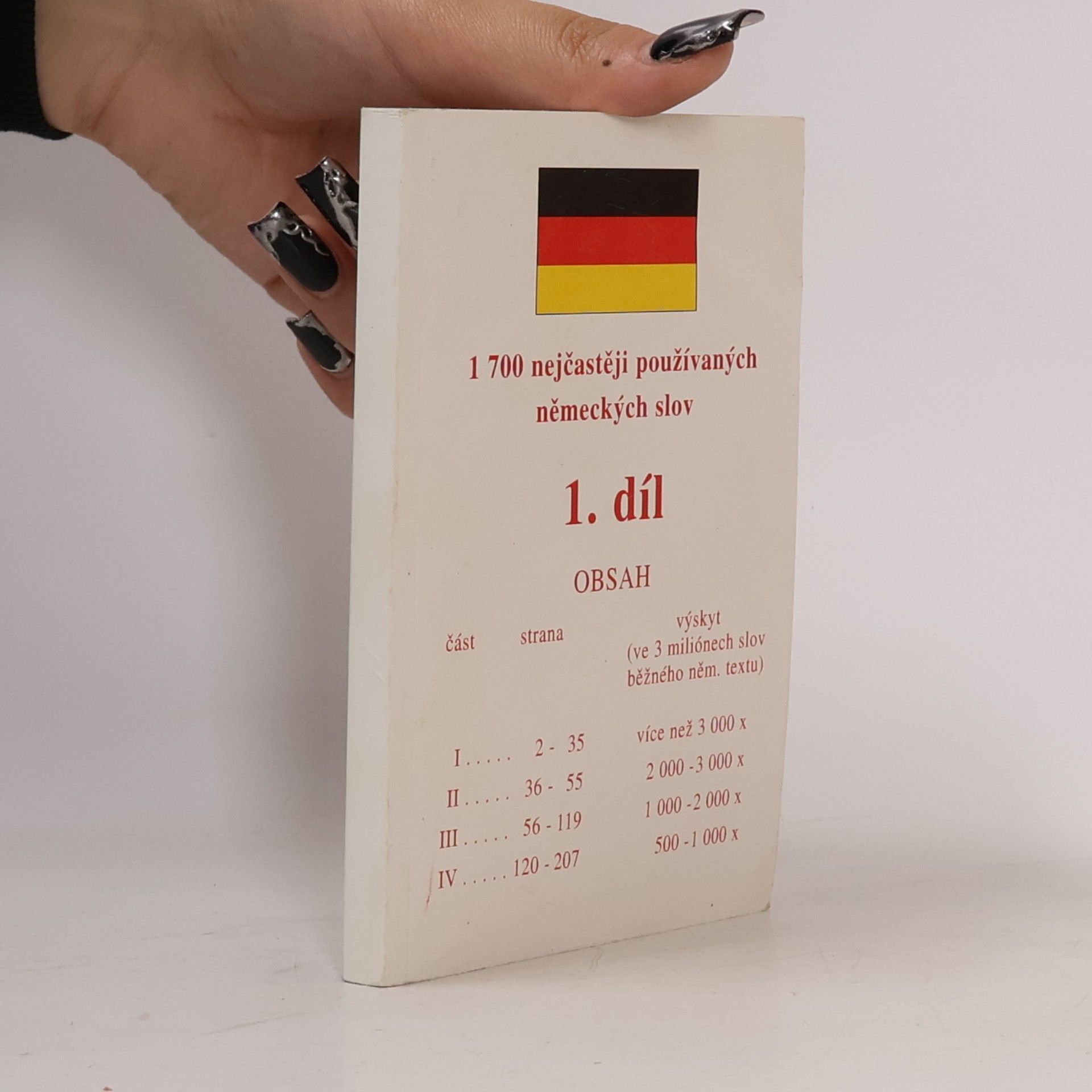 Collectif d'auteurs 1700 nejčastěji používaných německých slov 1. díl