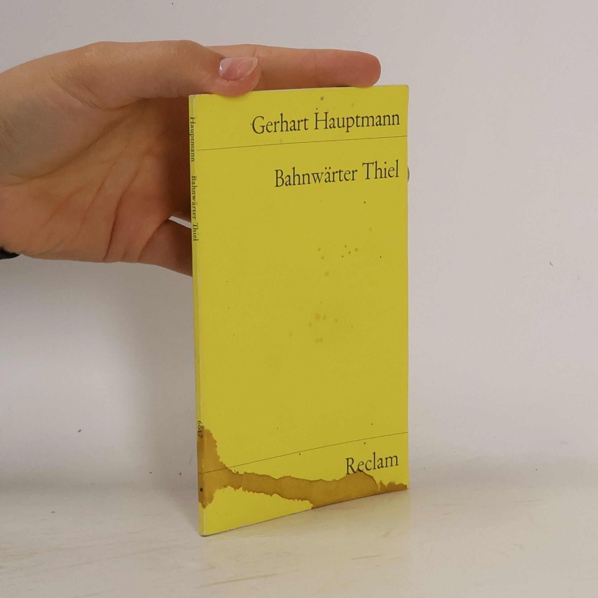 Gerhart Hauptmann Bahnwärter Thiel