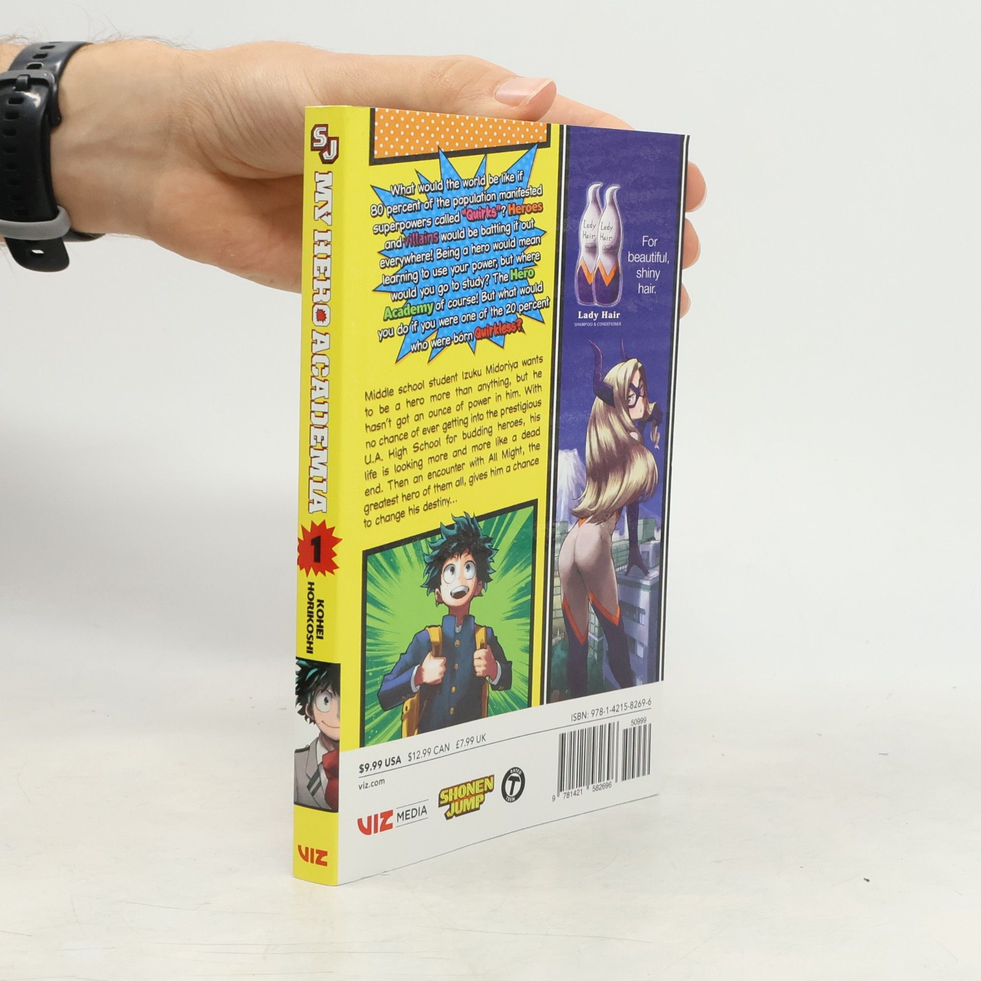 Kōhei Horikoshi My Hero Academia. Vol. 1, Izuku Midoriya - Origin