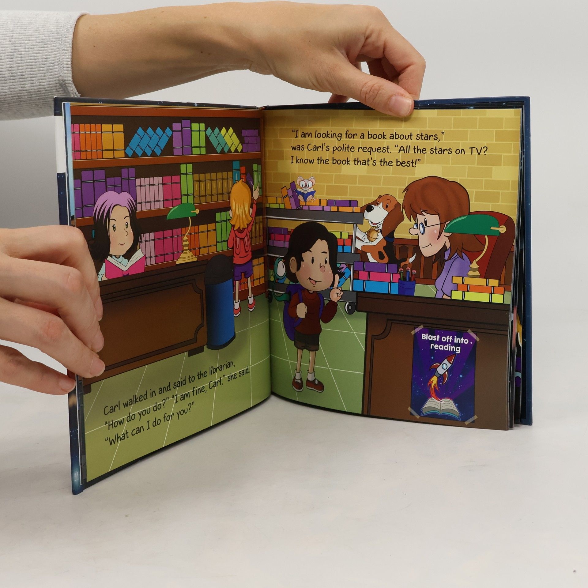 M. J. Mouton Tiny Thinkers Series: Carl Went to the Library