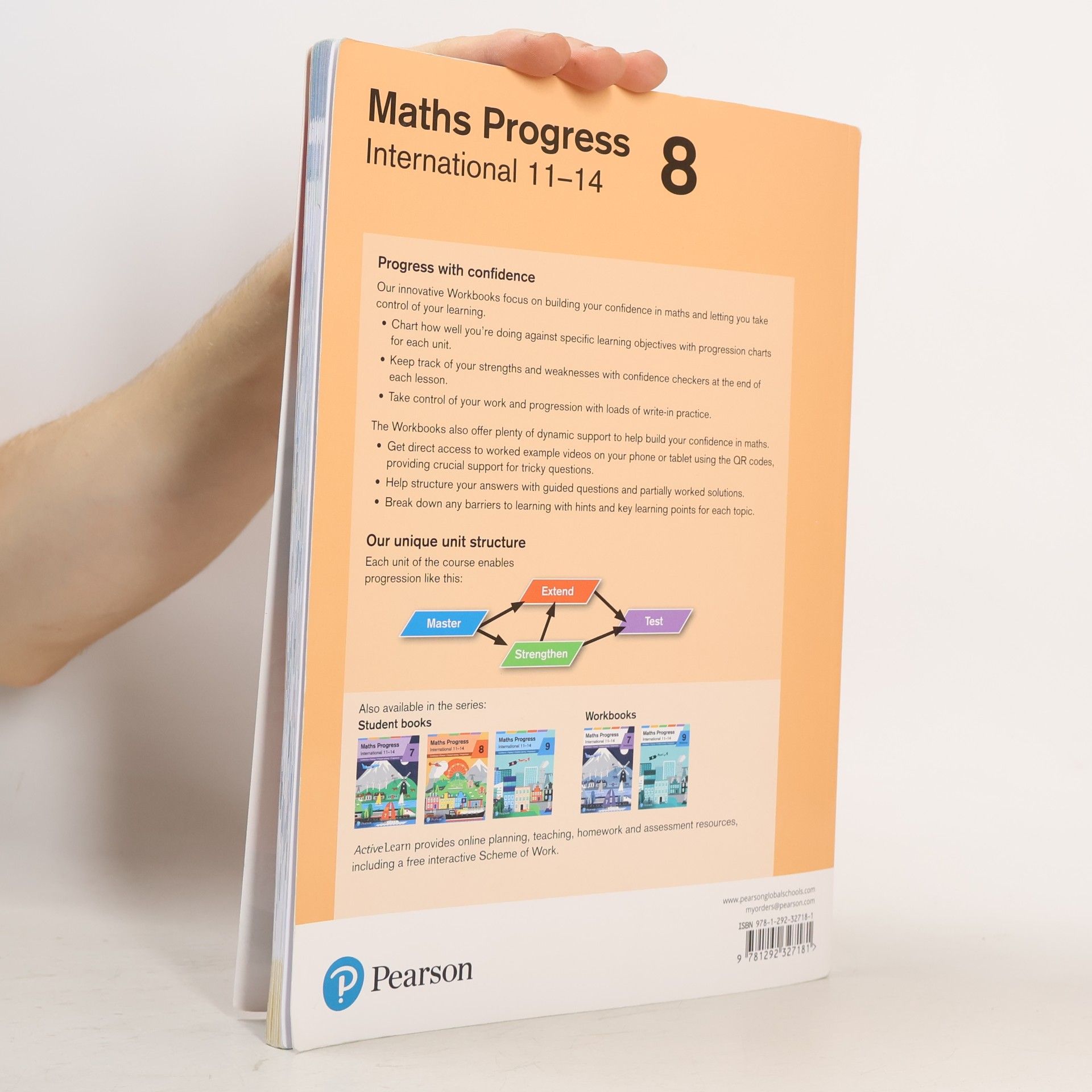Amy O'Brien Maths Progress International Year 8 Workbook